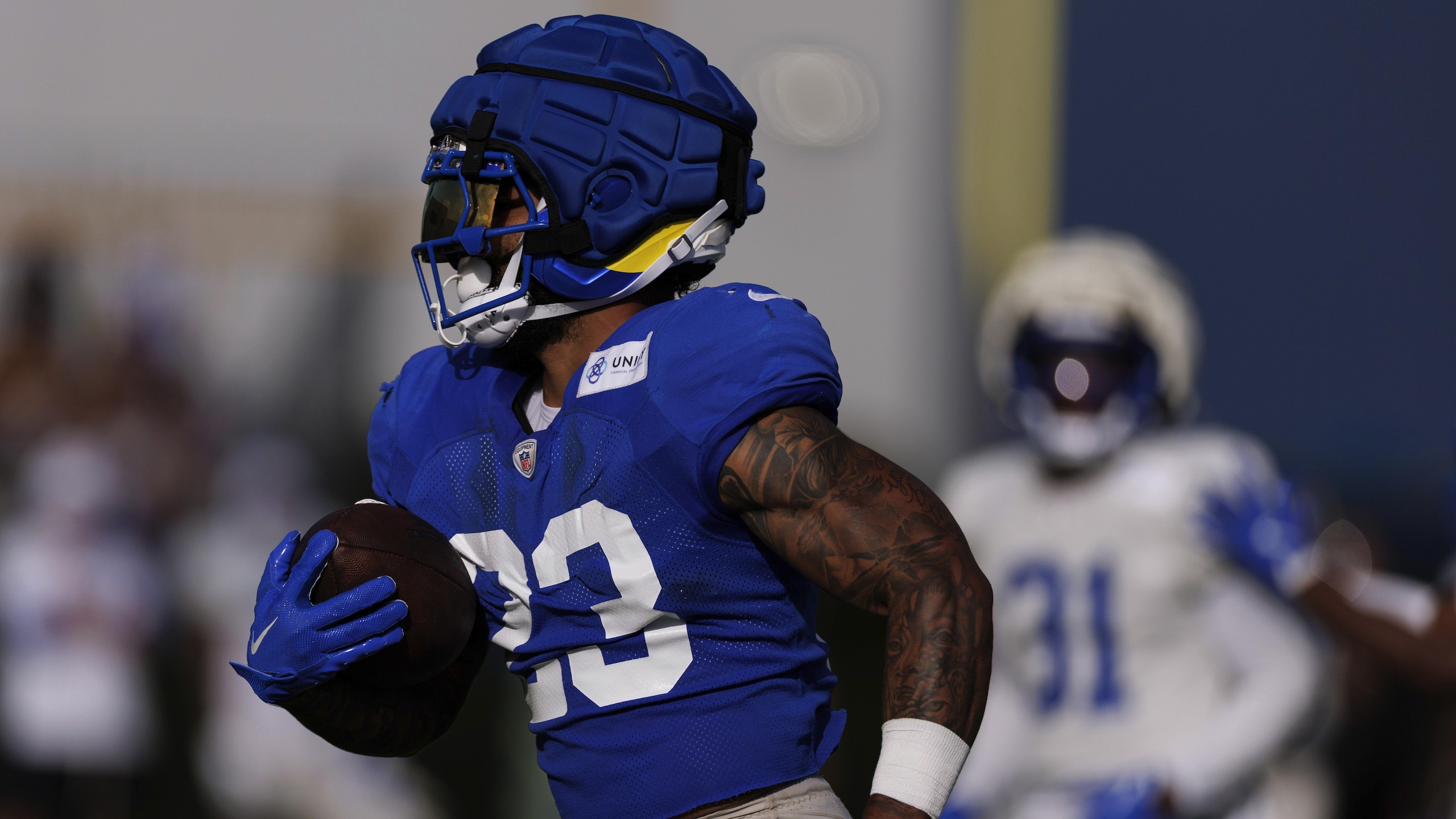 Rams Camp Football