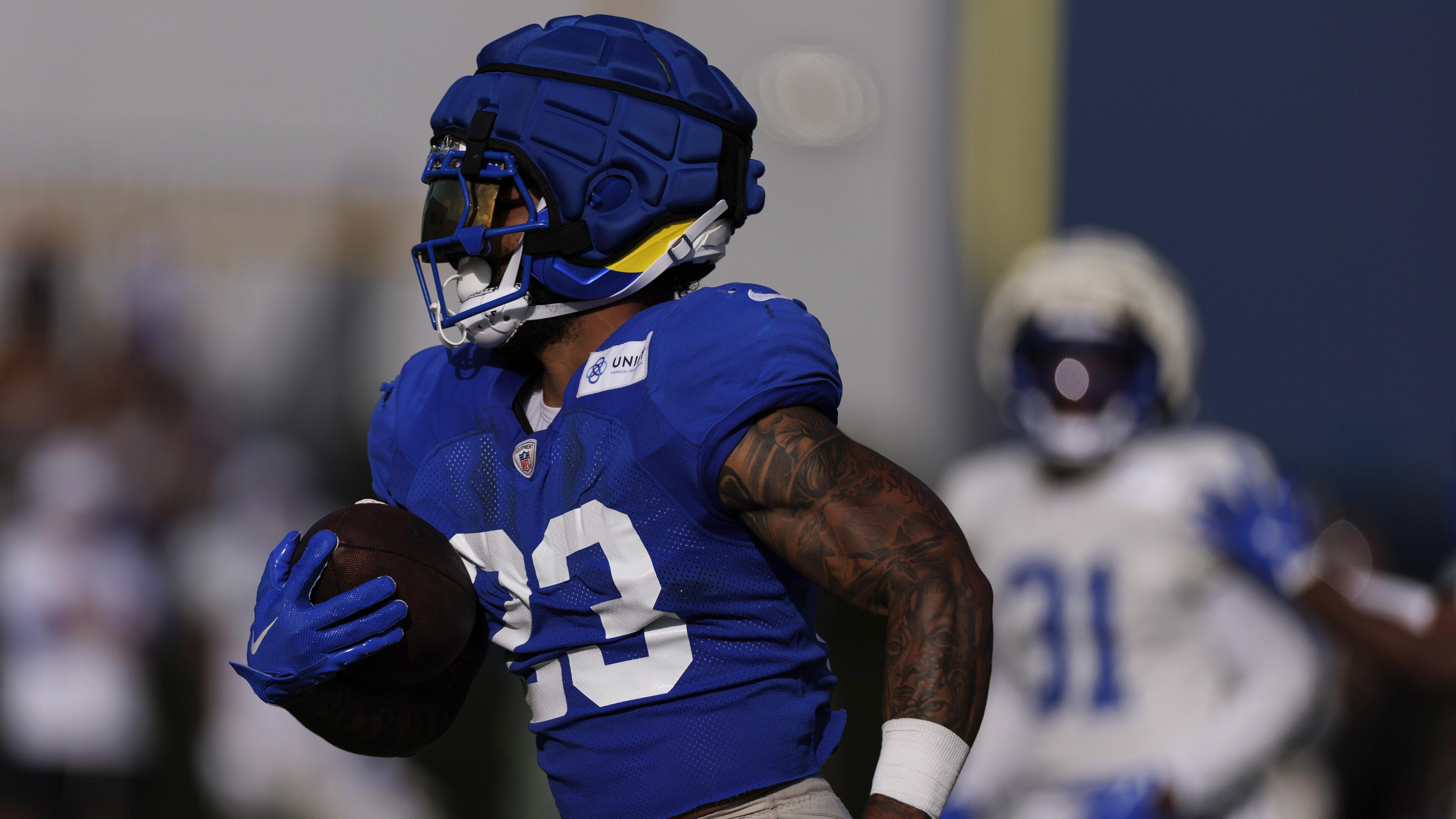 Rams Camp Football