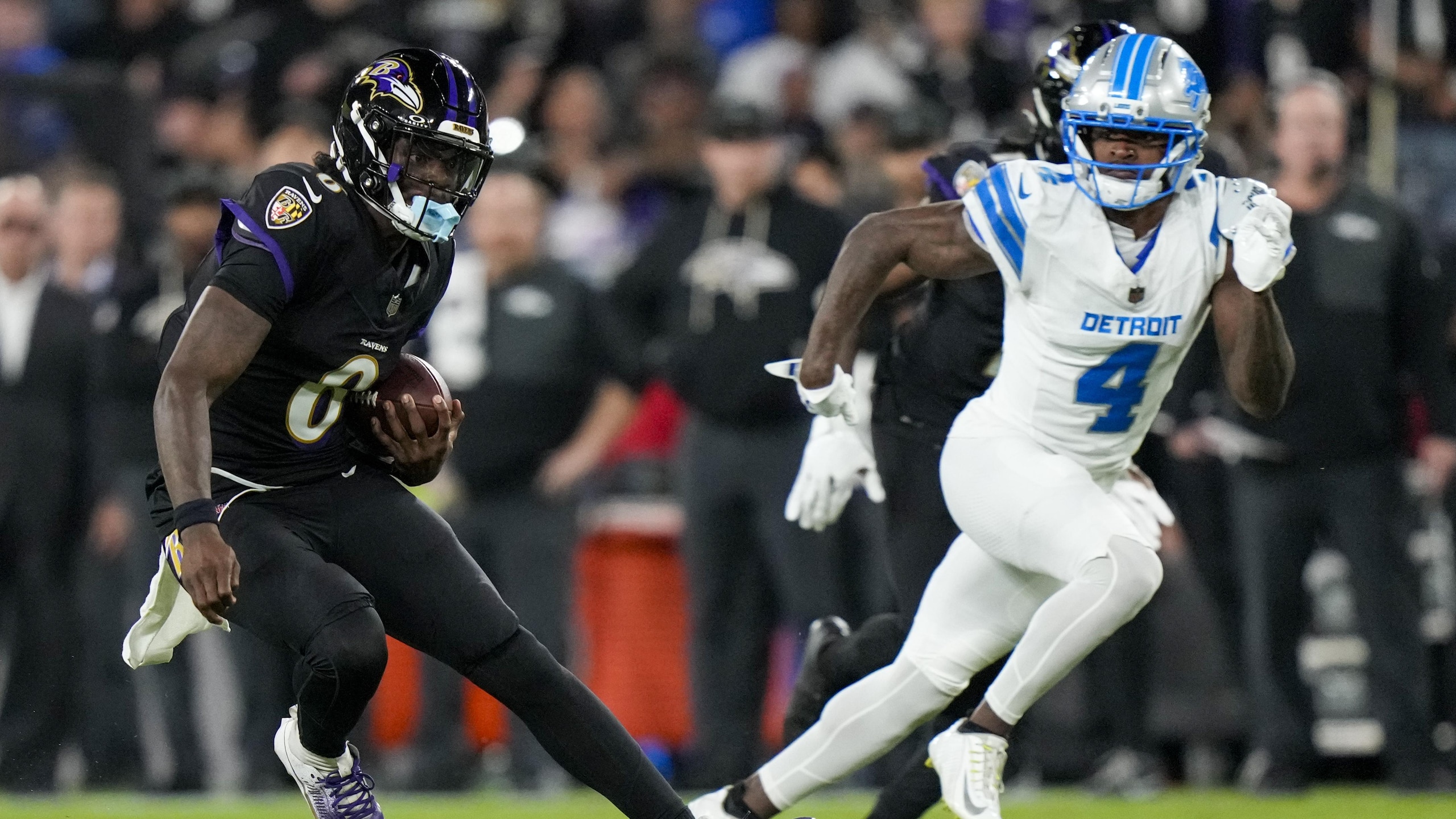Lions Ravens Football