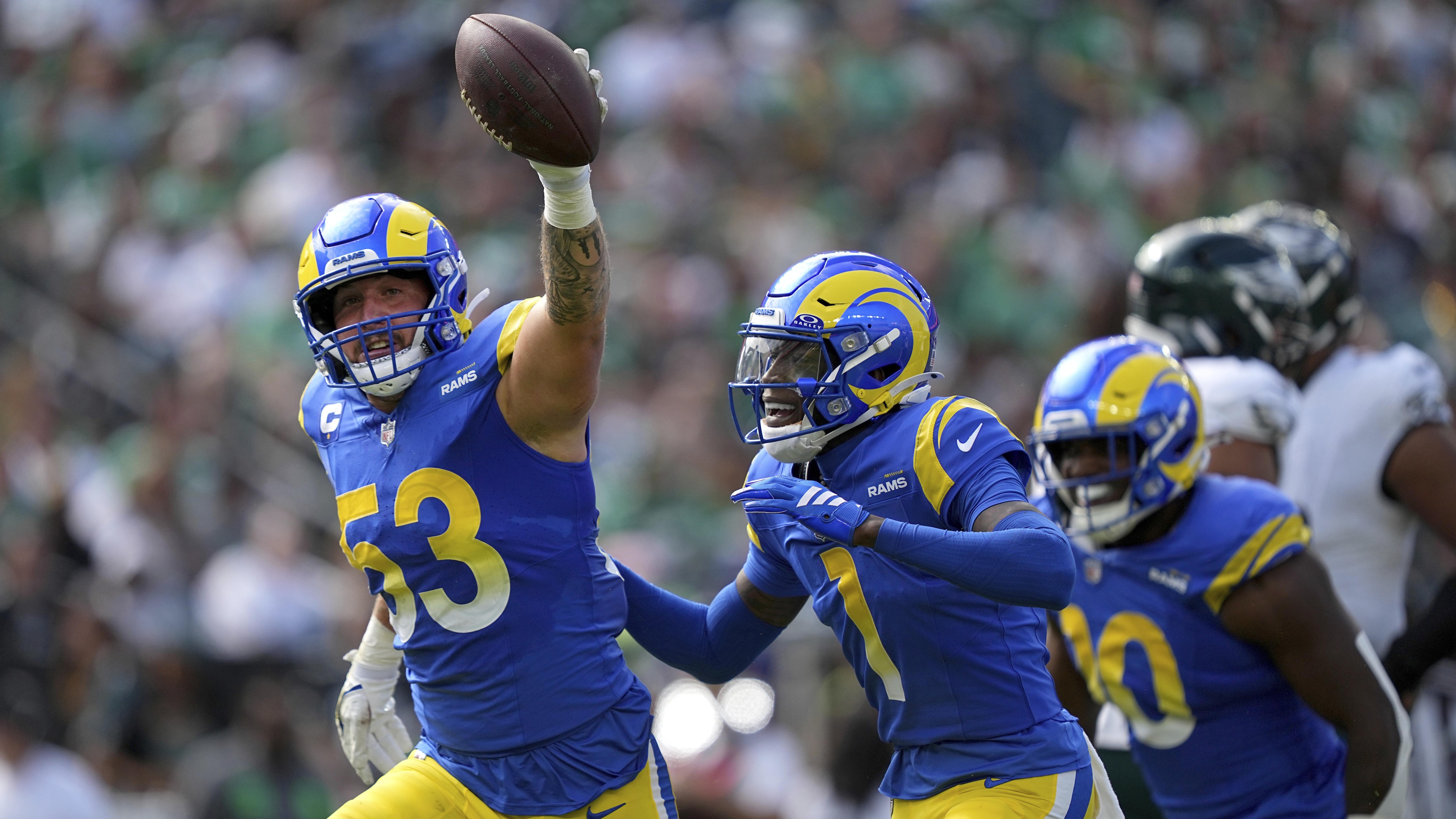 Rams Eagles Football