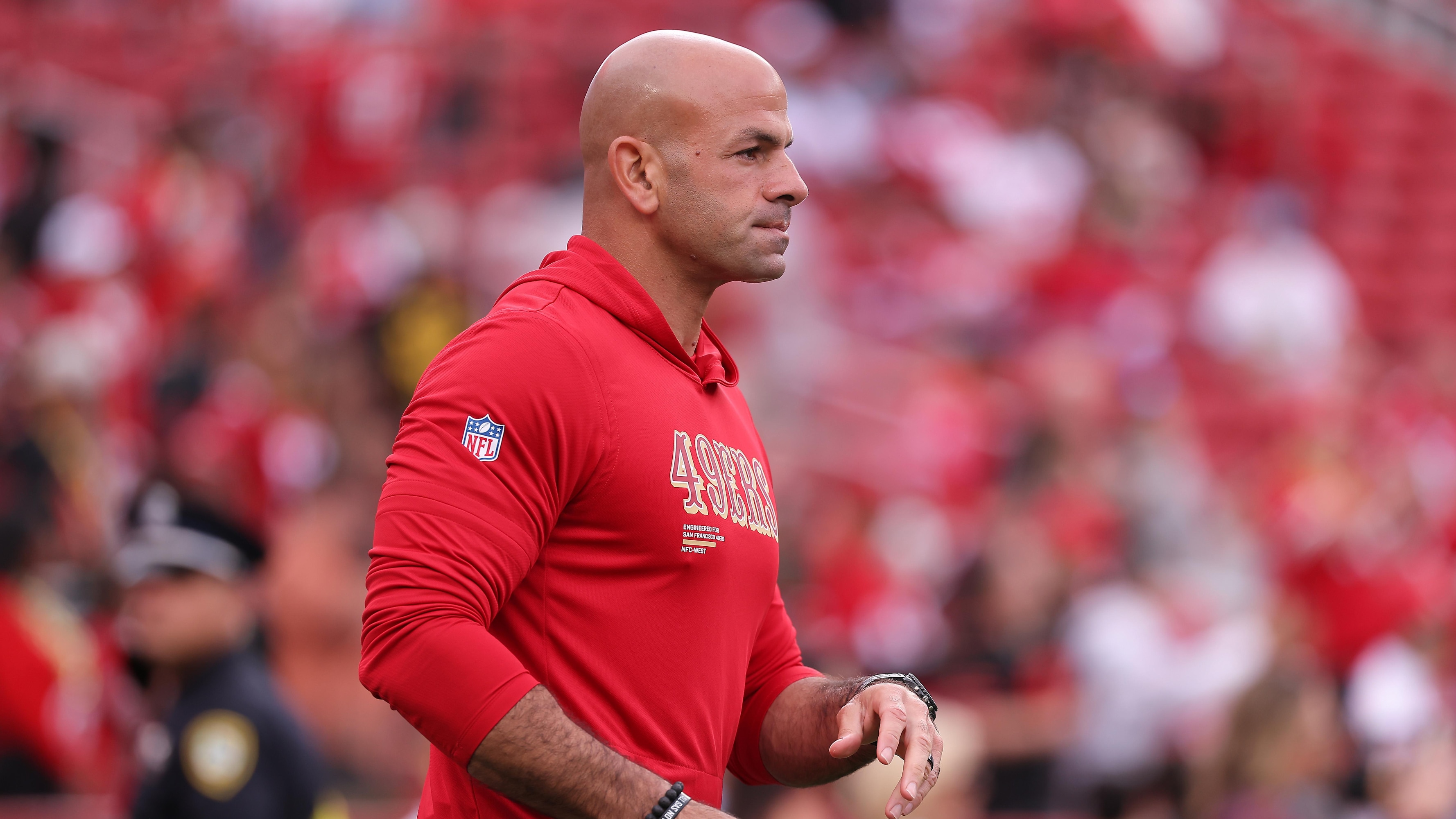 Robert Saleh, Jags' Coen Exchange Words on Video After 49ers DC's Sign-Stealing Talk