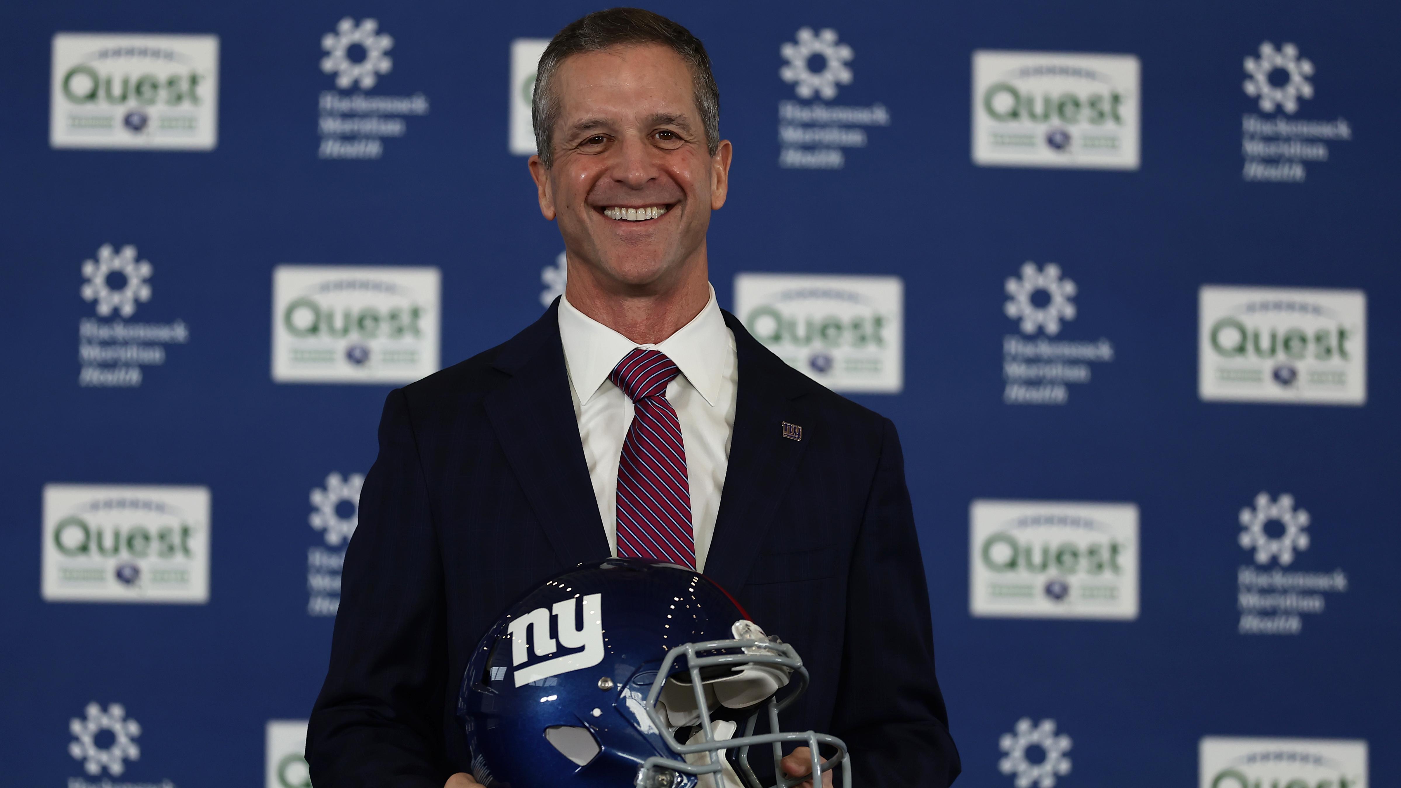 Giants Harbaugh Football