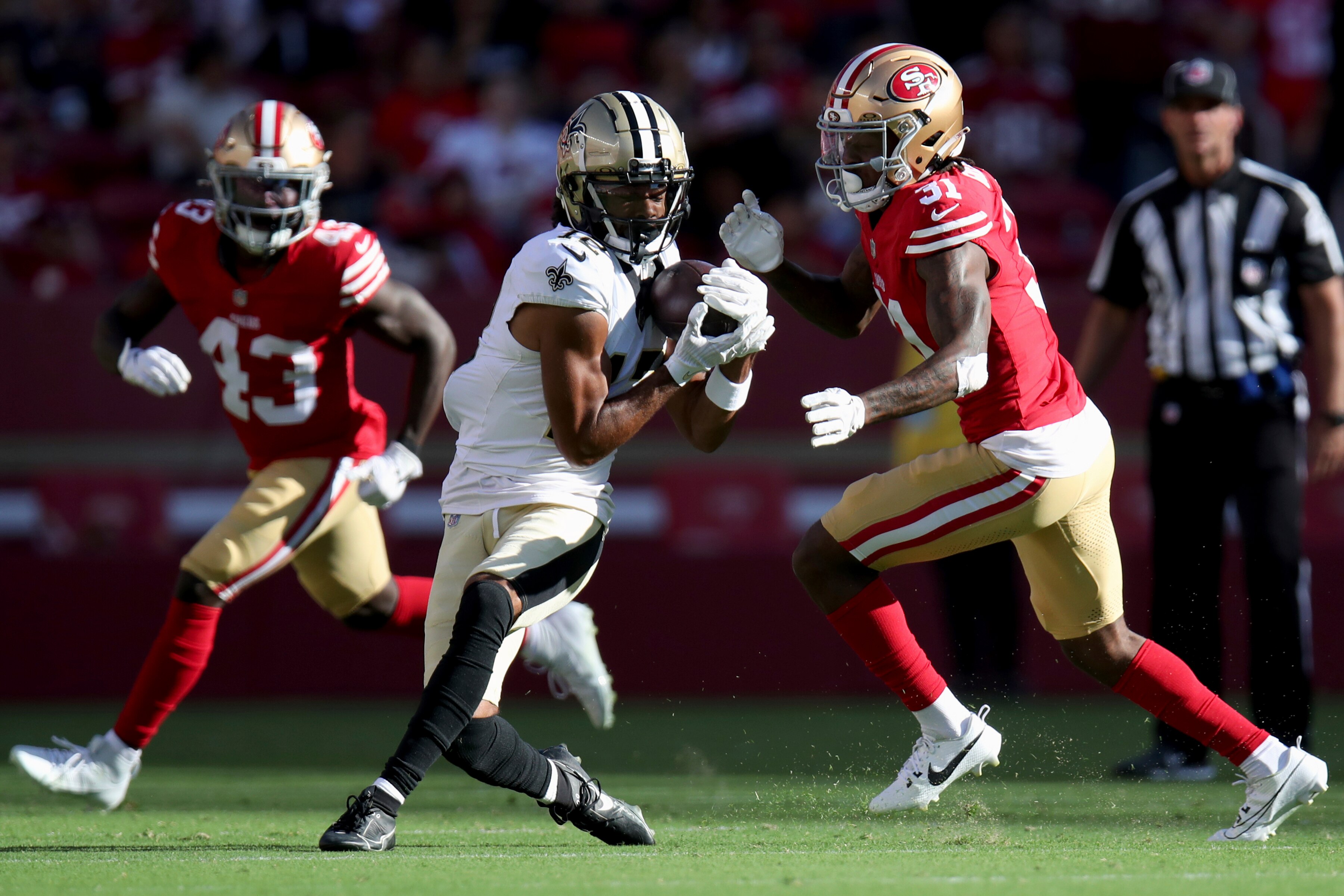 Saints 49ers Football