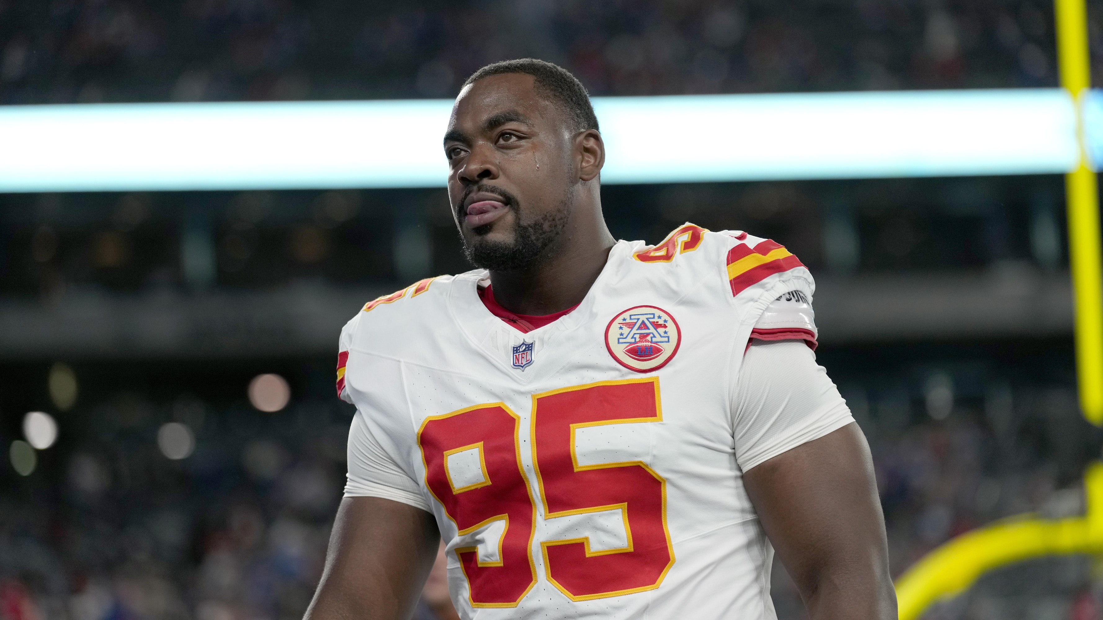 Chiefs’ Chris Jones Says He Doesn’t ‘Want’ Russell Wilson Jersey Swap Anymore on Video