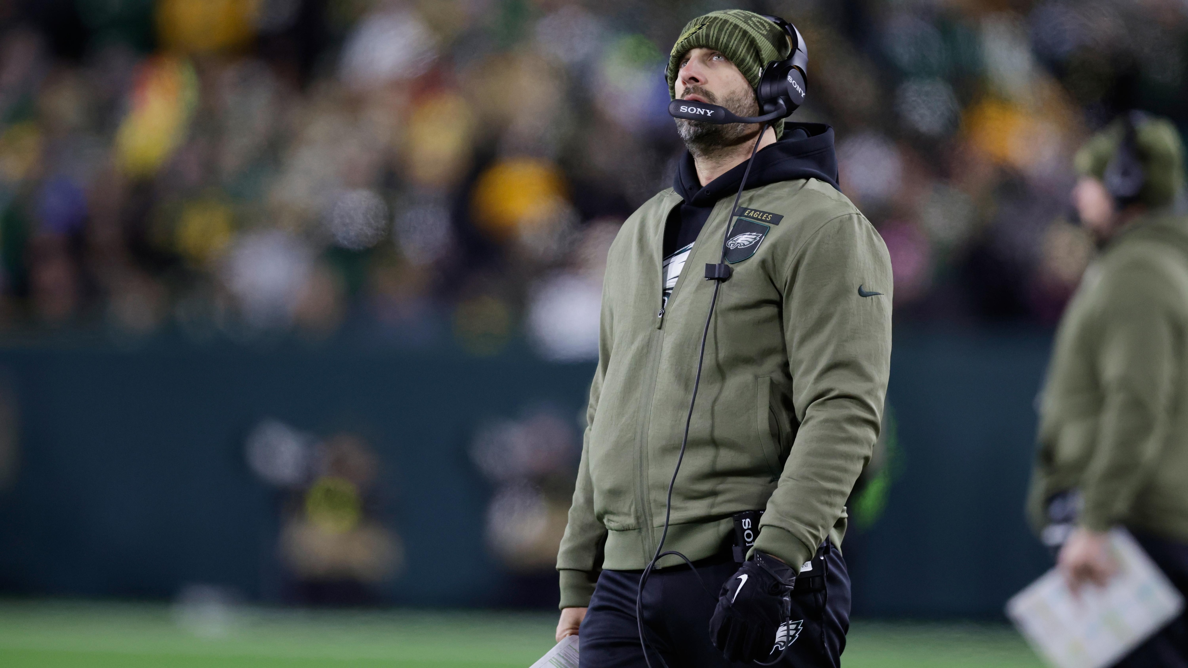 Eagles Packers Football