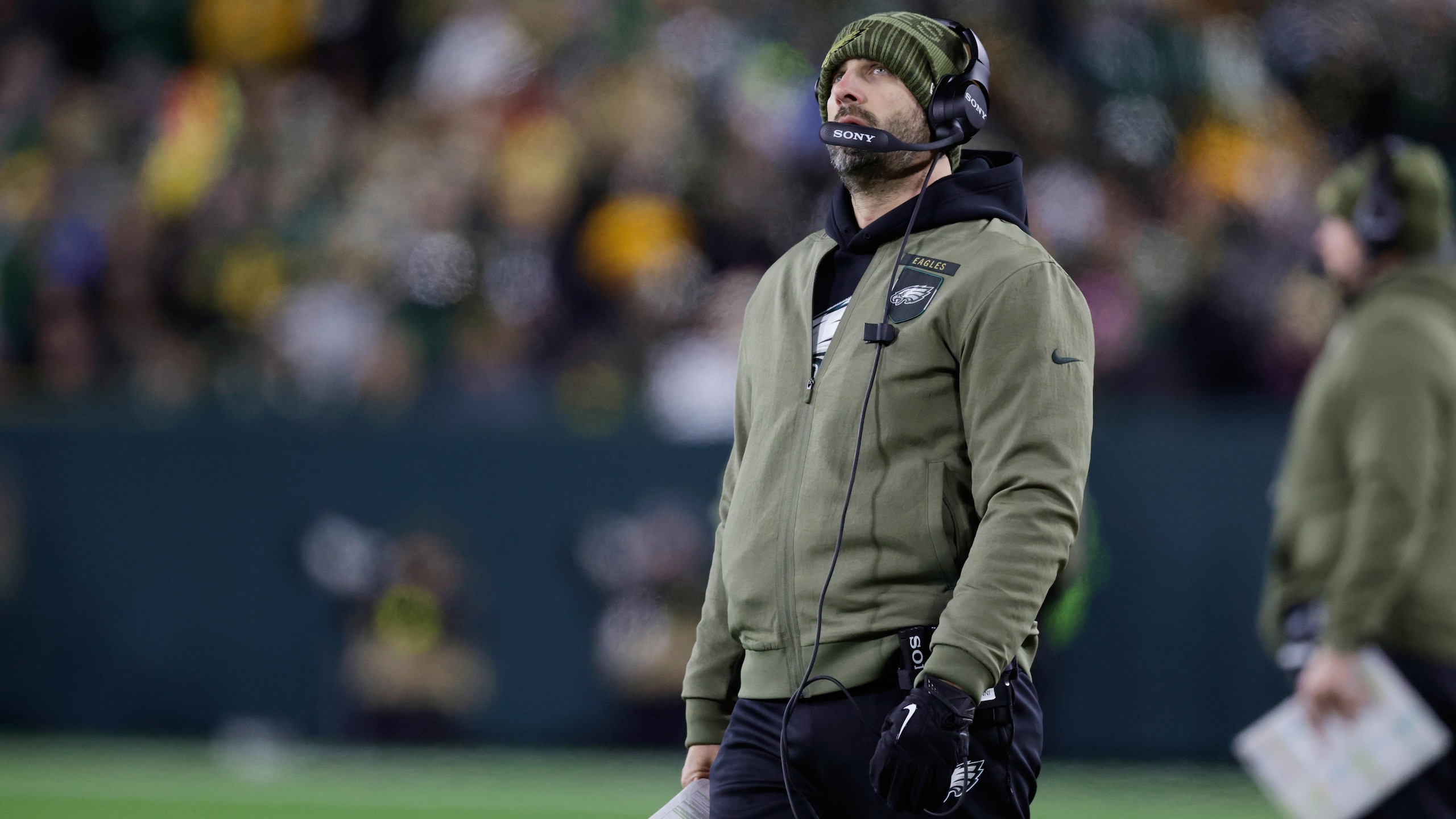 Eagles Packers Football