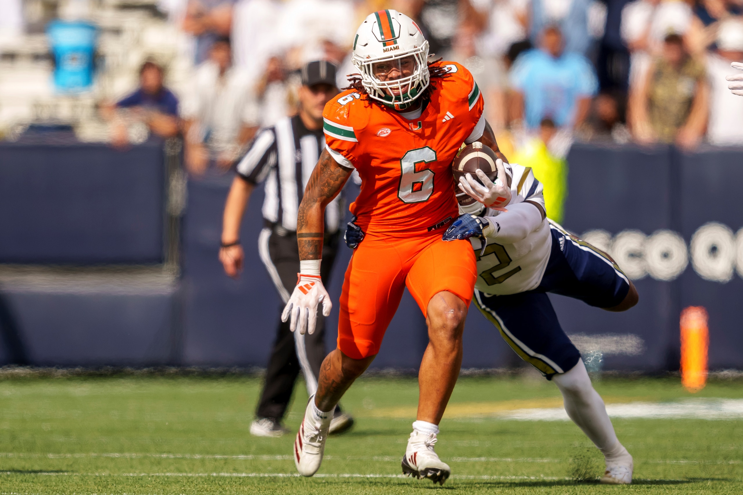 Miami Georgia Tech Football