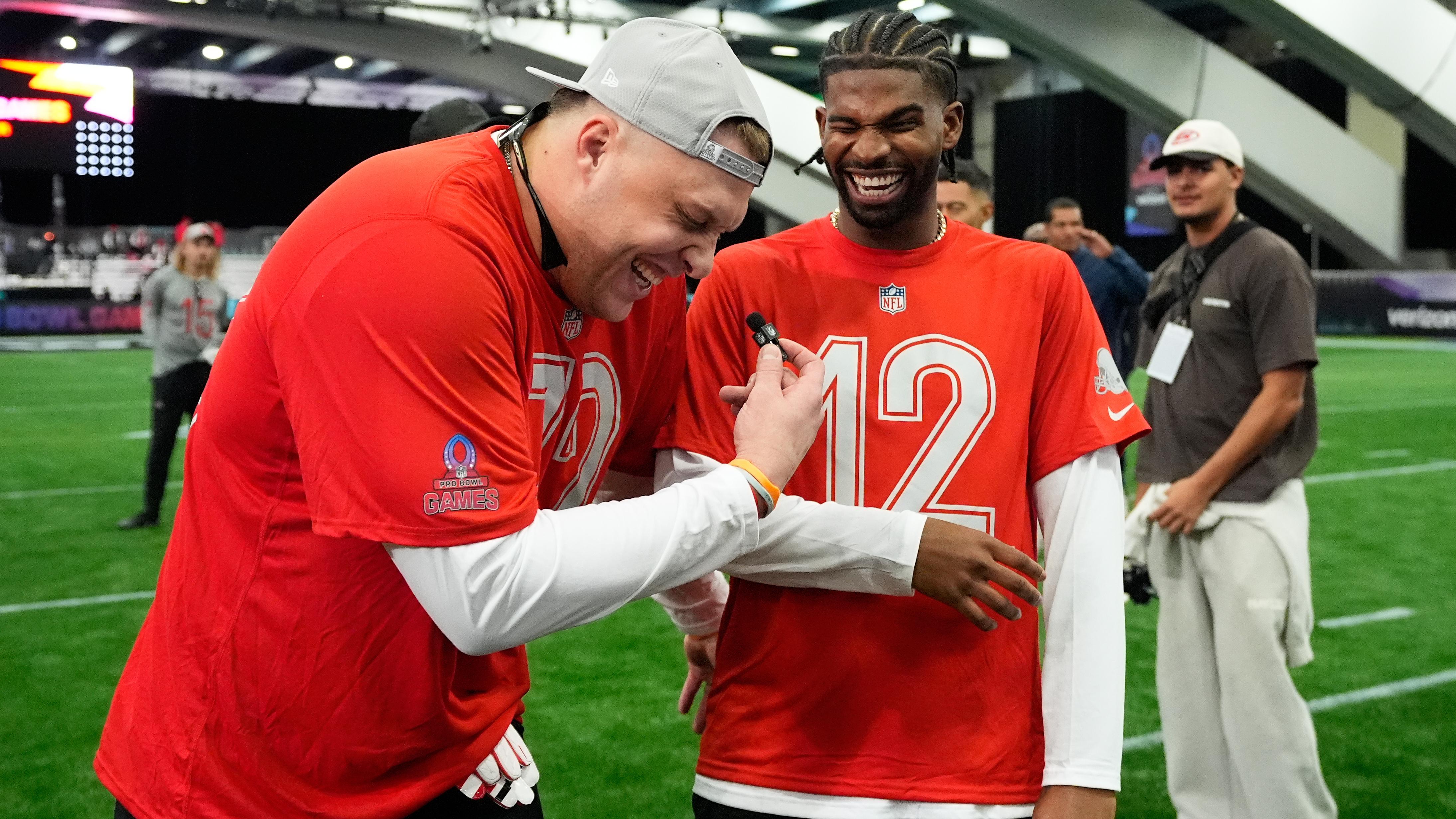 Check Out New Shedeur Sanders Mic'd Up Video from NFL Pro Bowl 2026