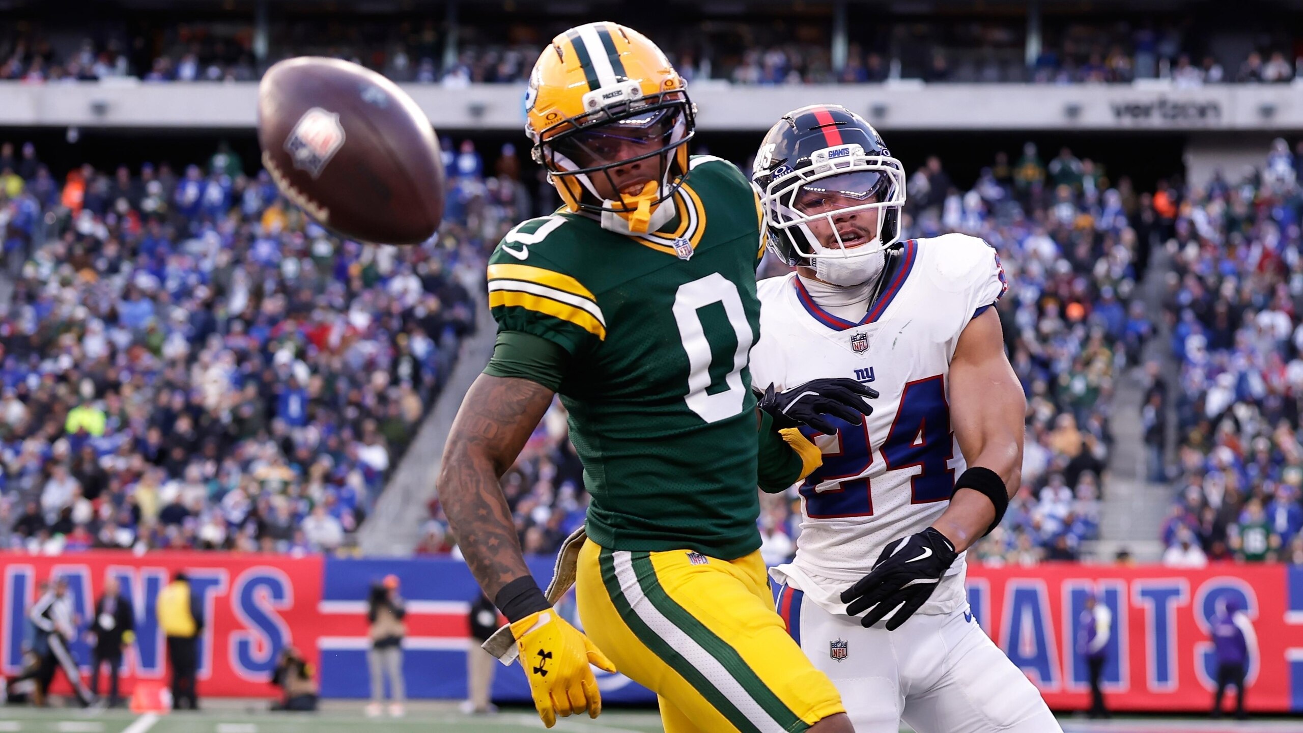 Packers Giants Football