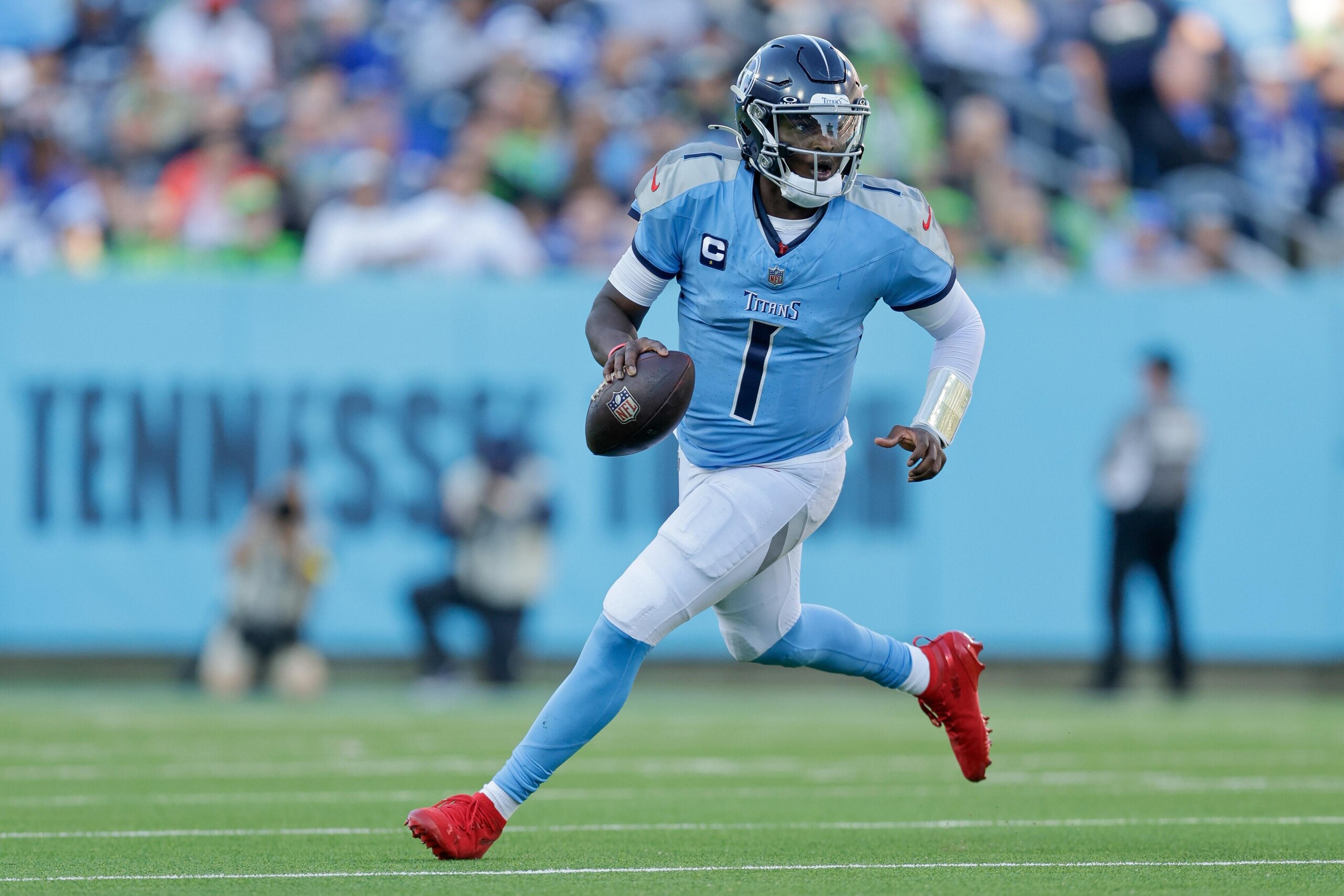 Seahawks Titans Football