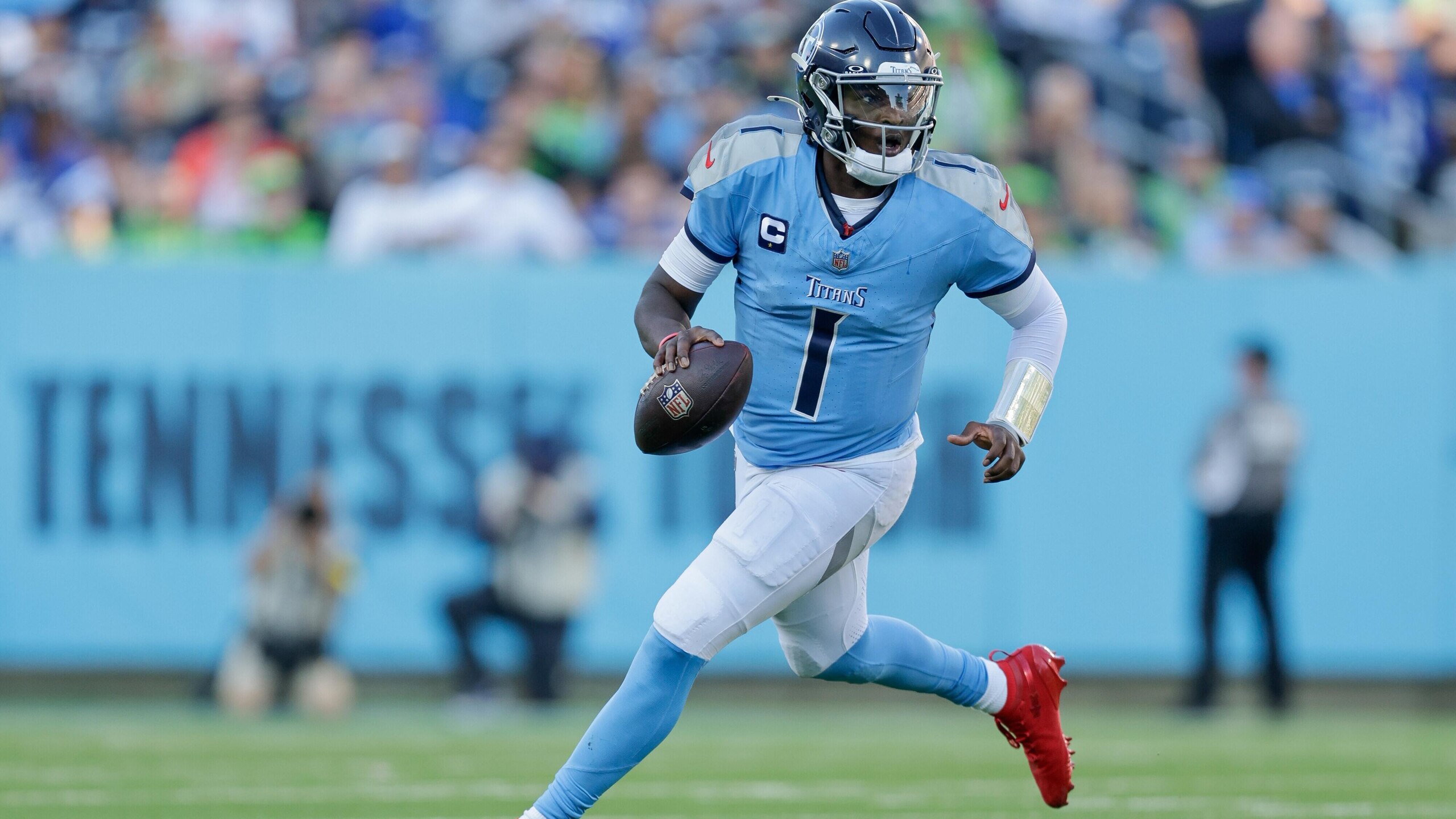 Seahawks Titans Football