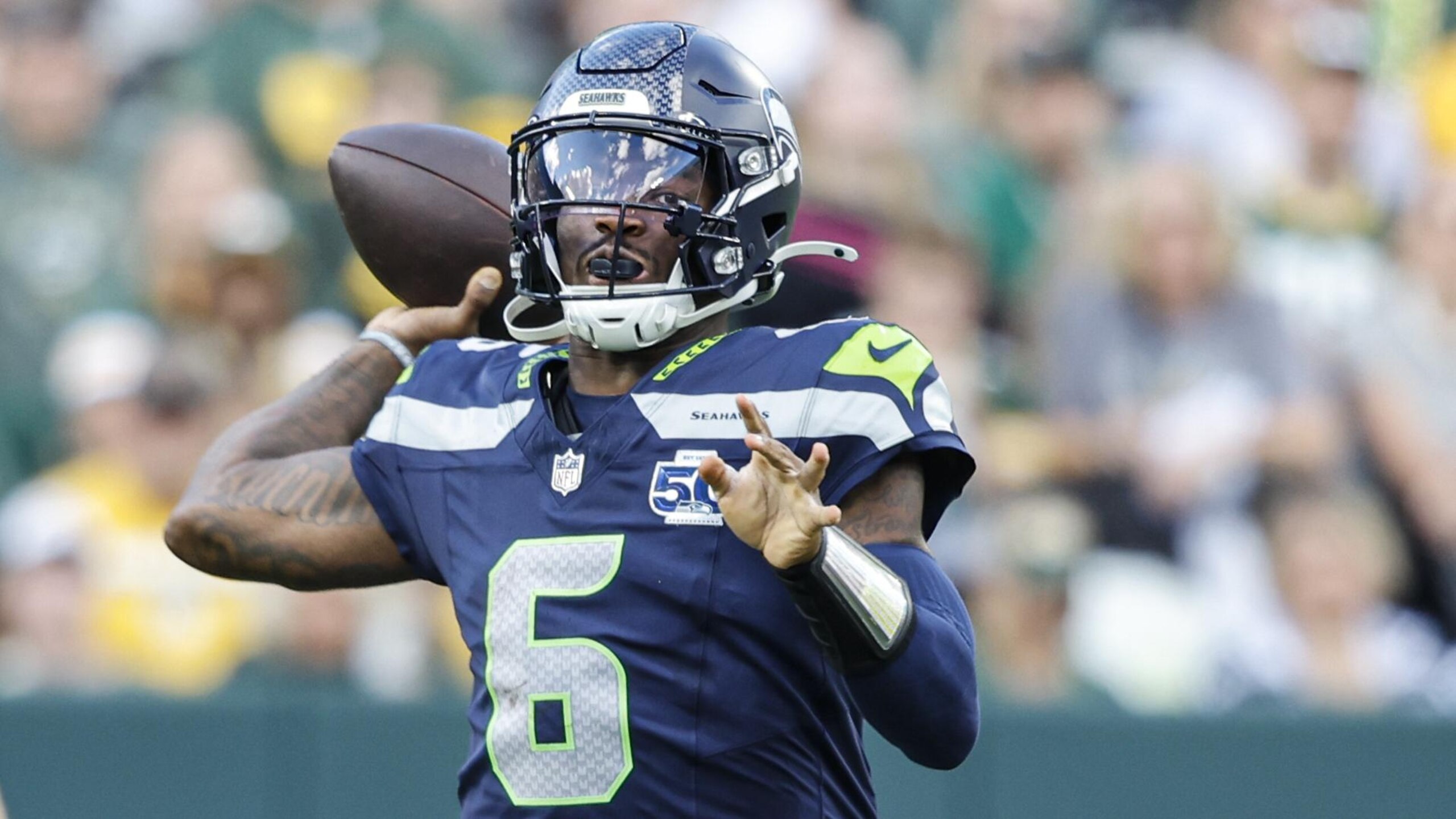Seahawks Packers Football