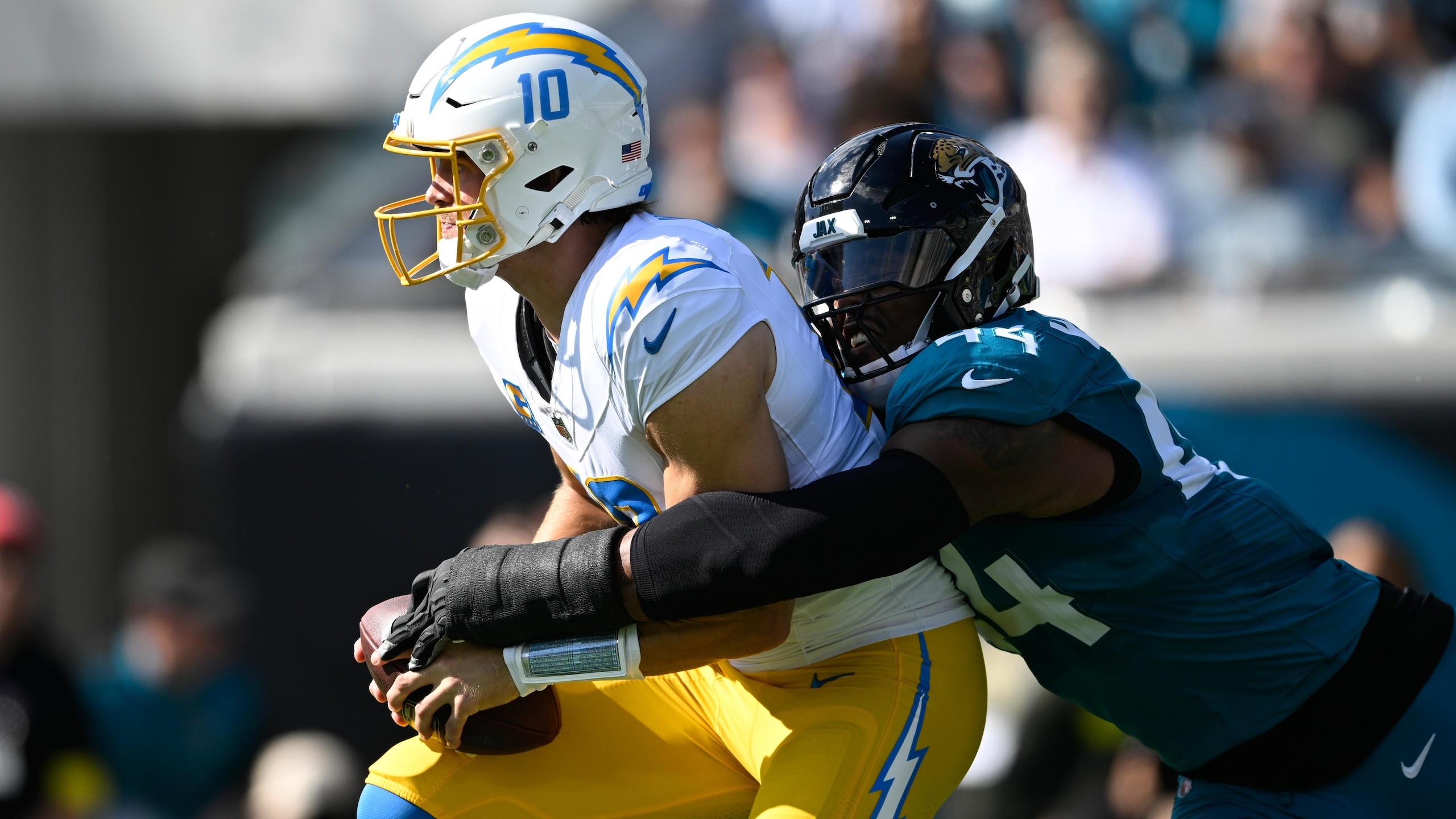 Chargers Jaguars Football