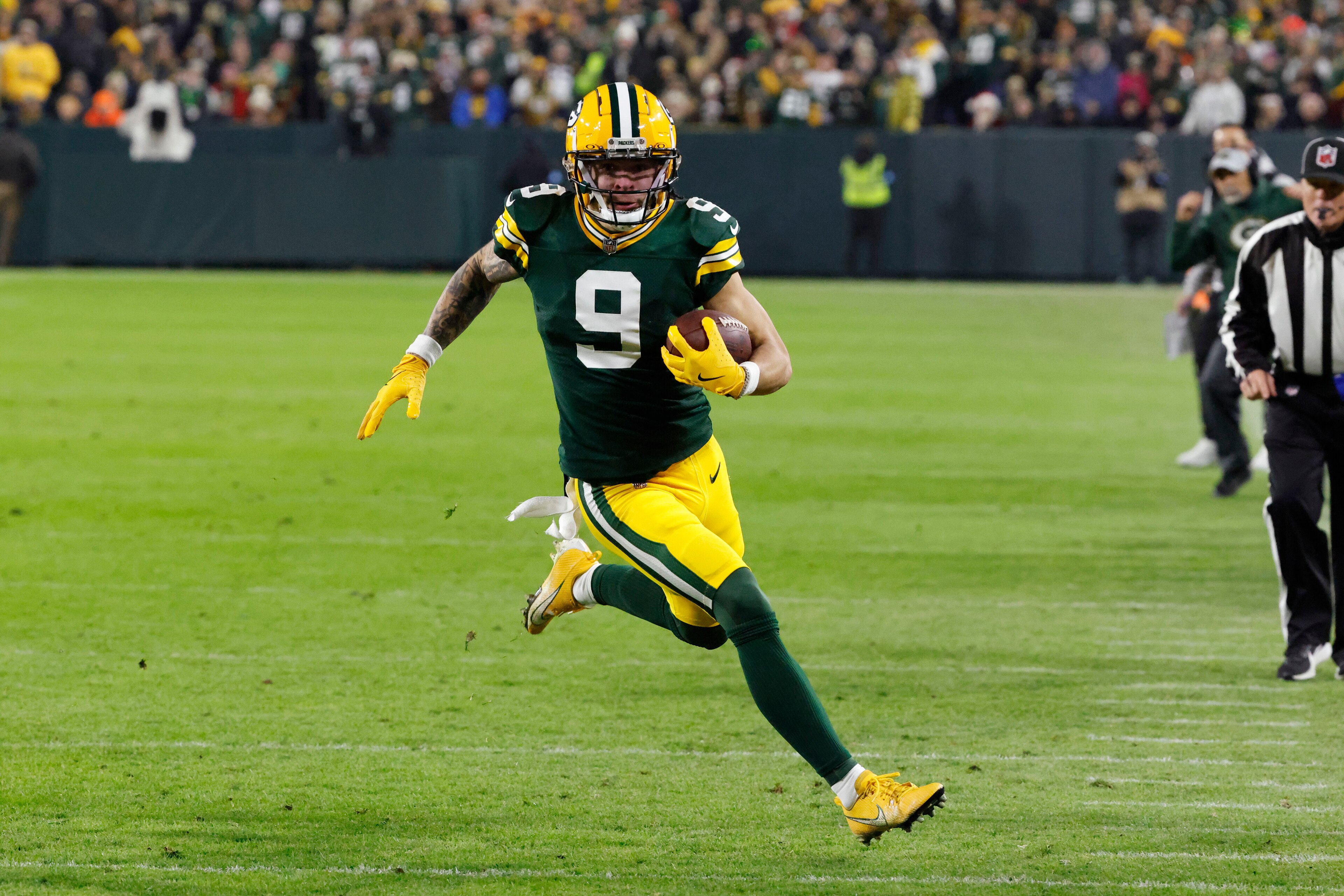 Saints Packers Football