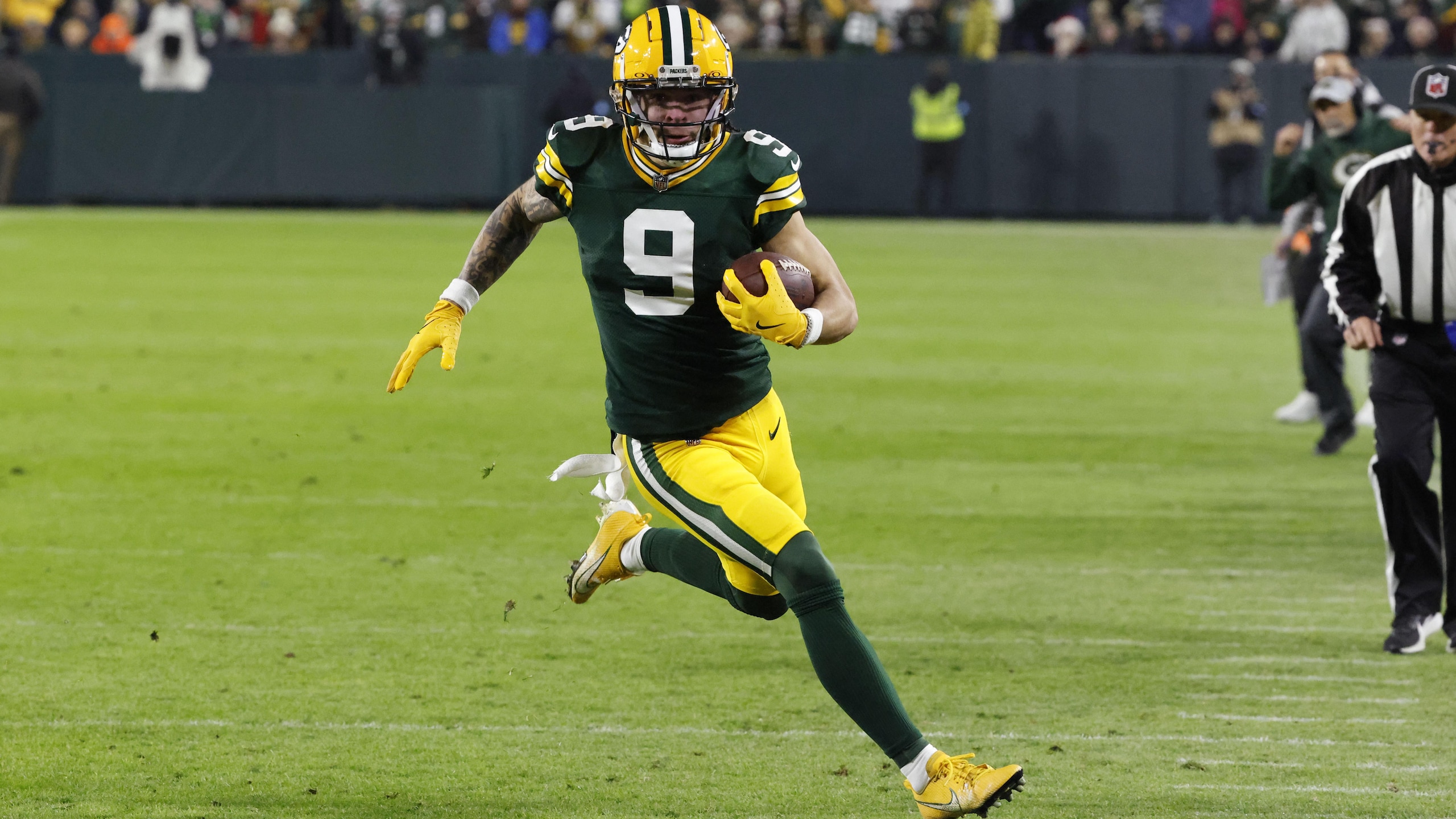 Saints Packers Football
