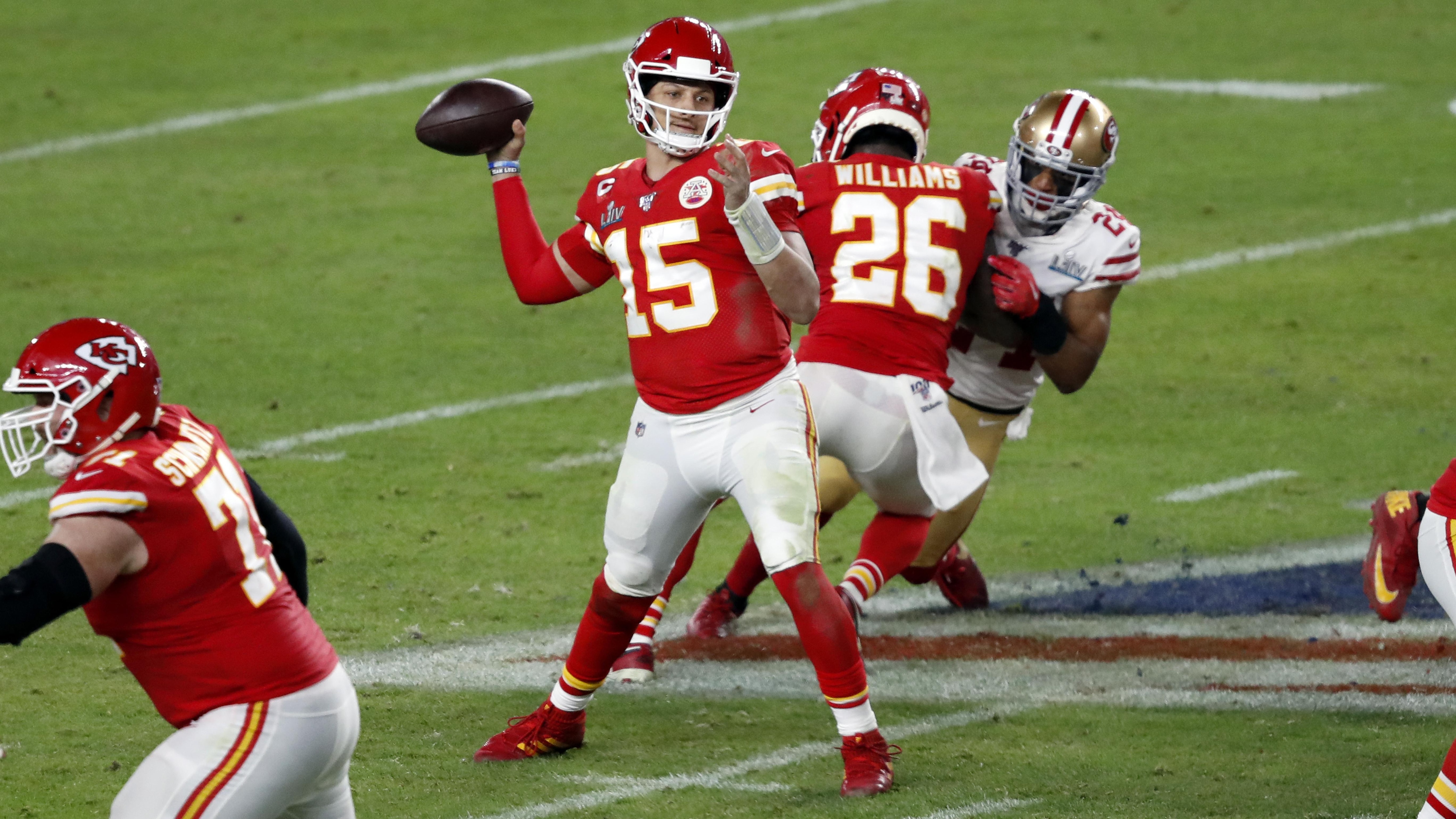 49ers Chiefs Super Bowl Football
