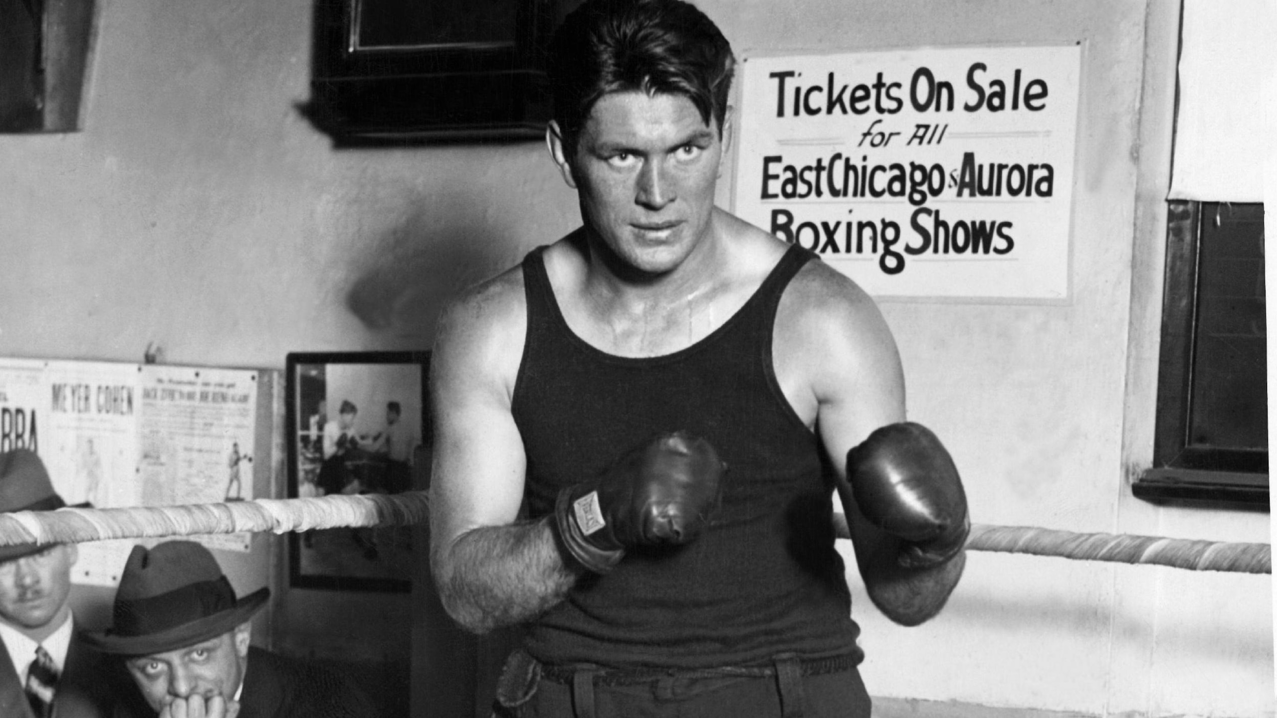 The Boxer Gene Tunney In Chicago In 1926