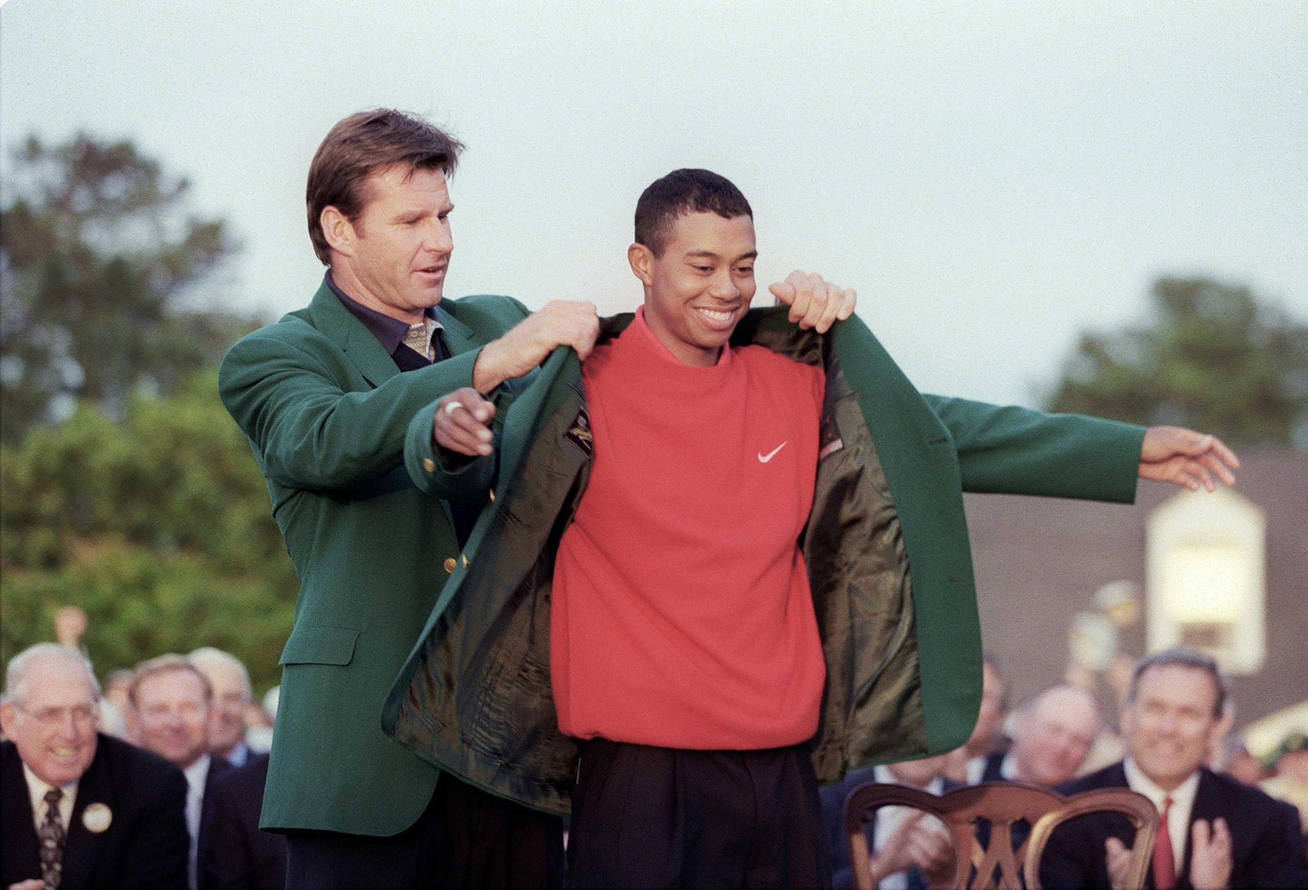 Tiger Woods Wins His First US Masters