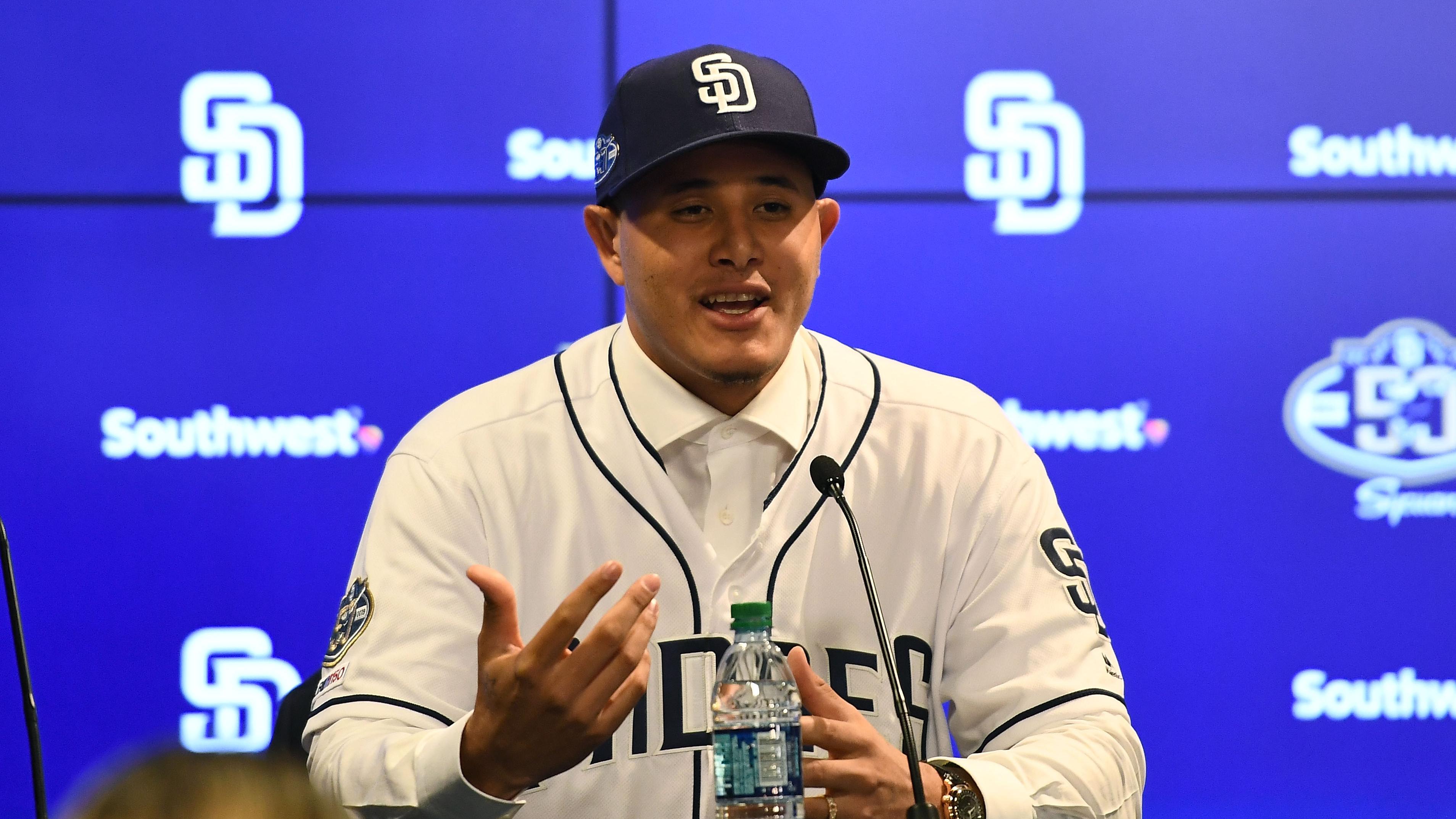 San Diego Padres Introduce Manny Machado