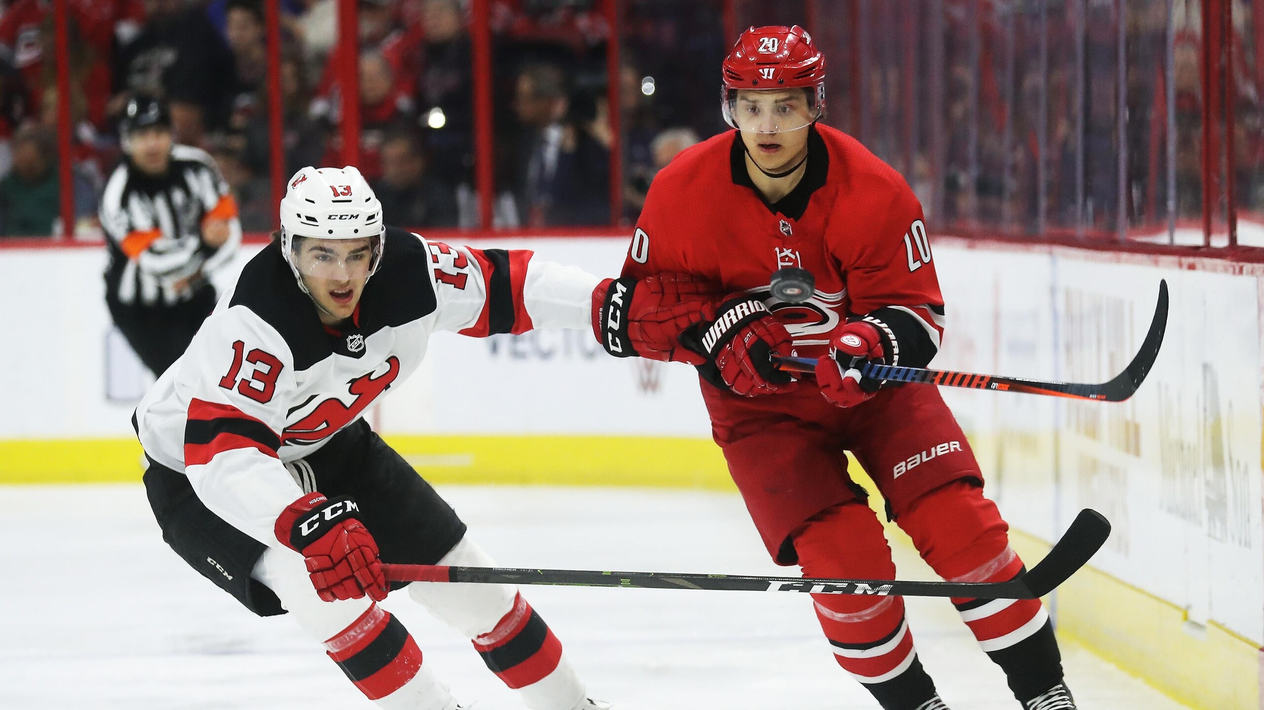 New Jersey Devils v Carolina Hurricanes New Jersey Devils v Carolina Hurricanes