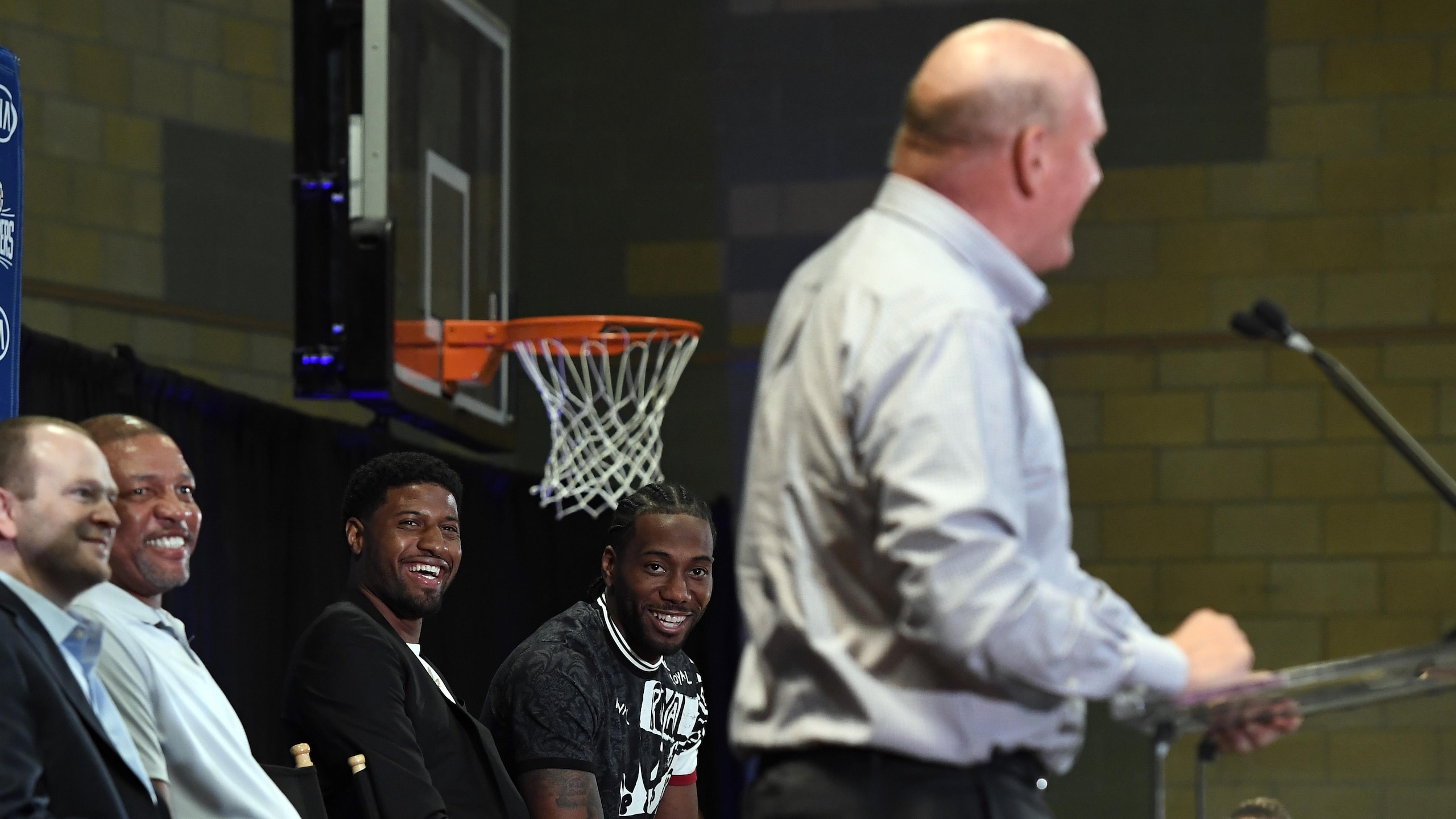 Los Angeles Clippers Introduce Kawhi Leonard & Paul George