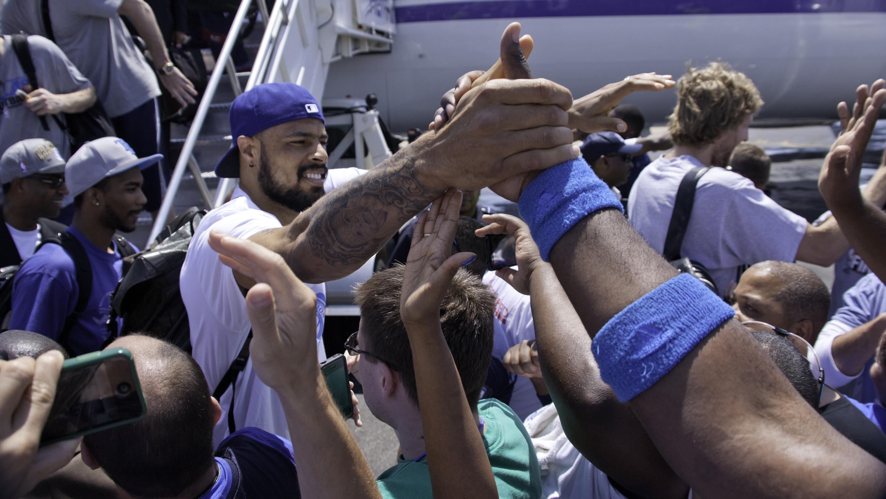 Mavericks Return To Dallas As NBA Champions