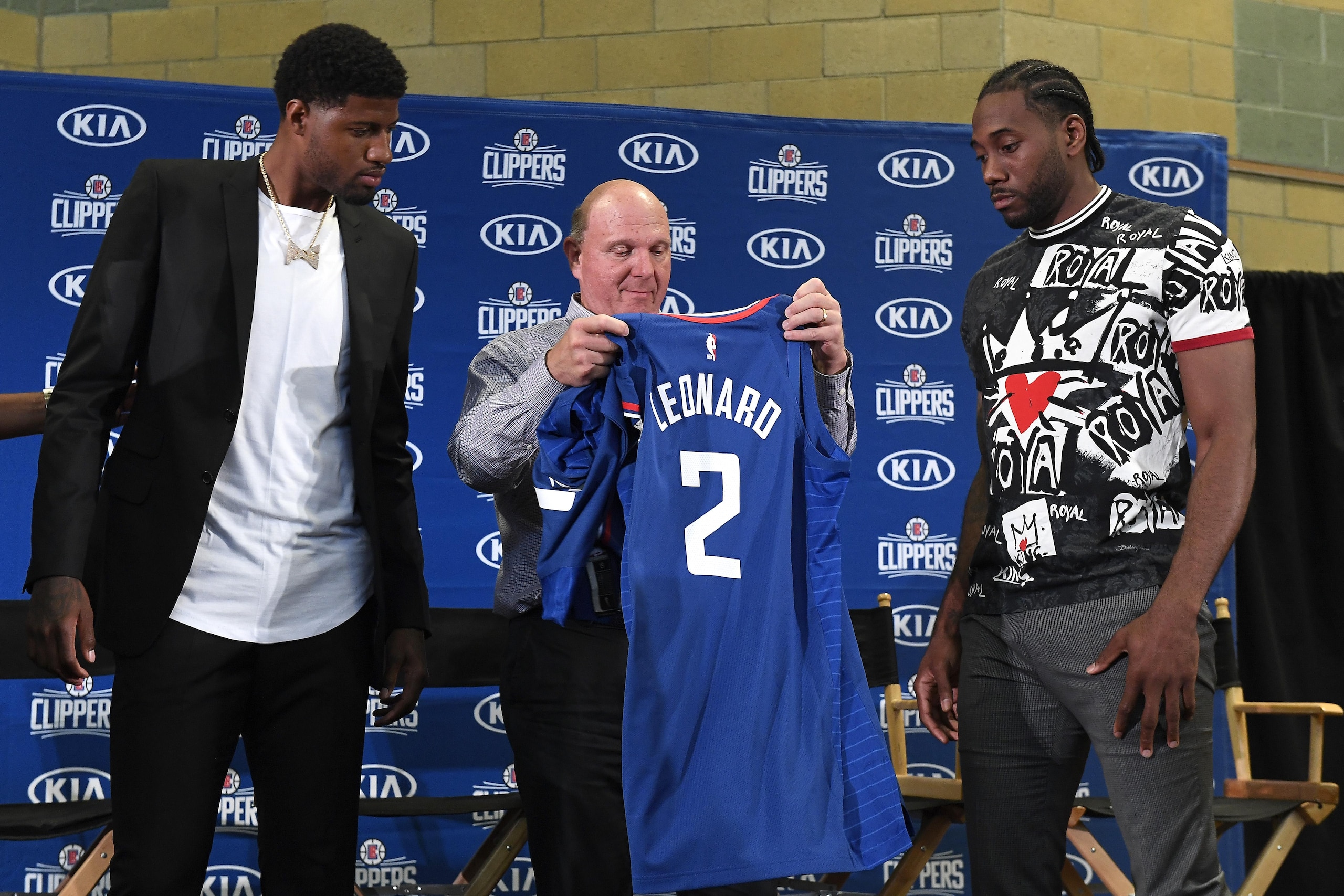 Los Angeles Clippers Introduce Kawhi Leonard & Paul George