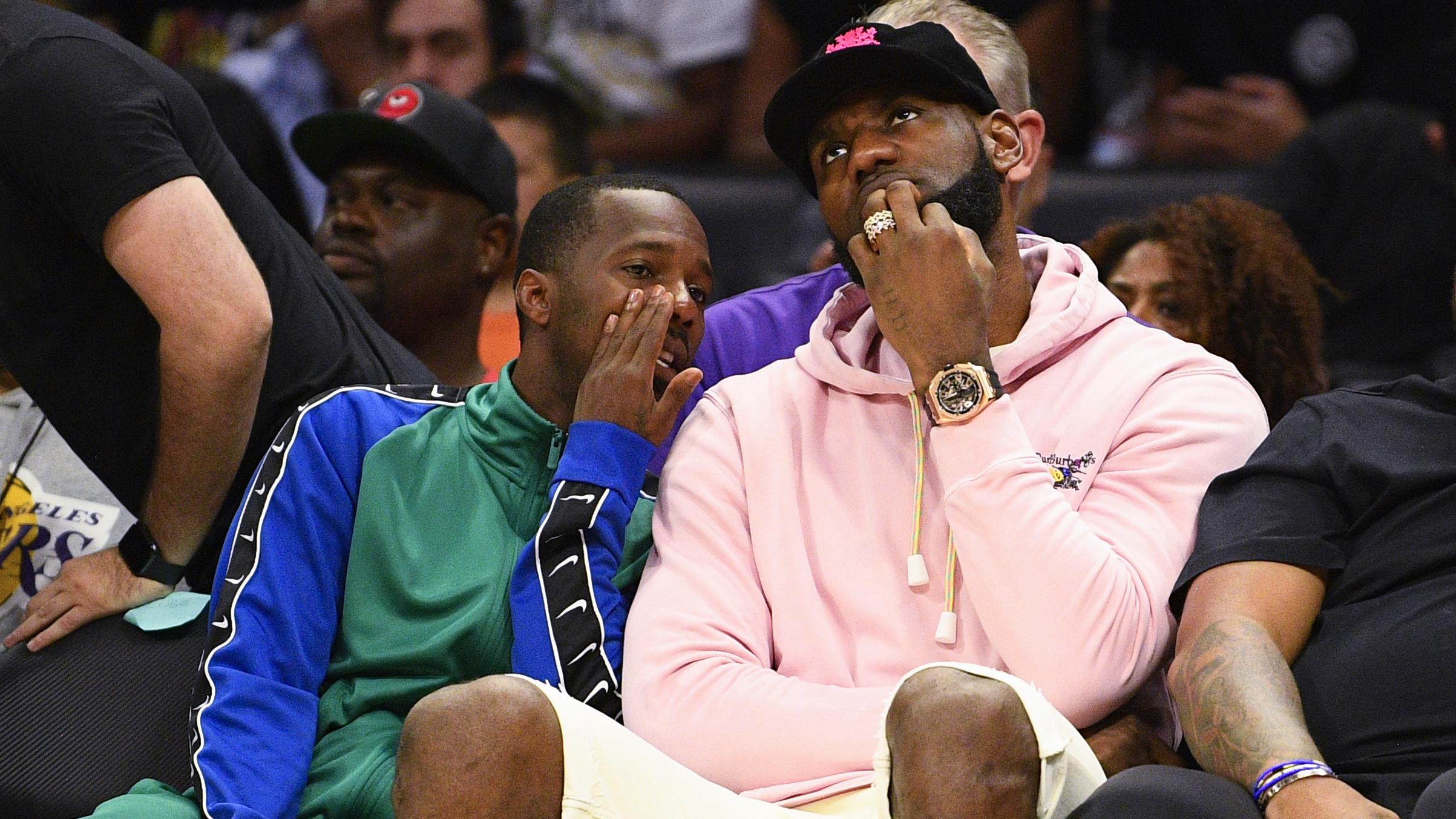 Rich Paul Denies Fan Asking for LeBron to Knicks, Lakers Star ‘Has a No-Trade Clause’