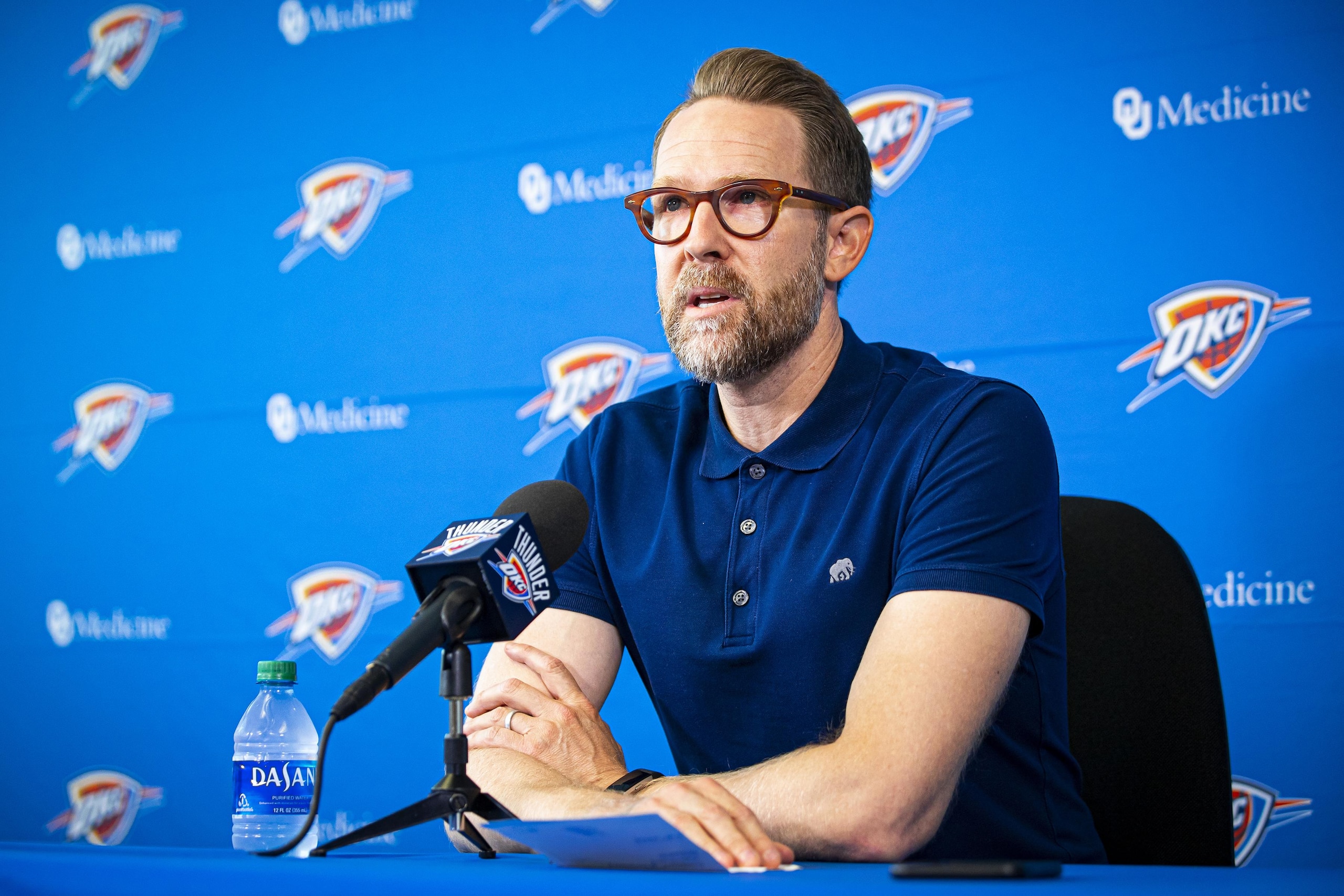 Sam Presti Preseason Media Availability