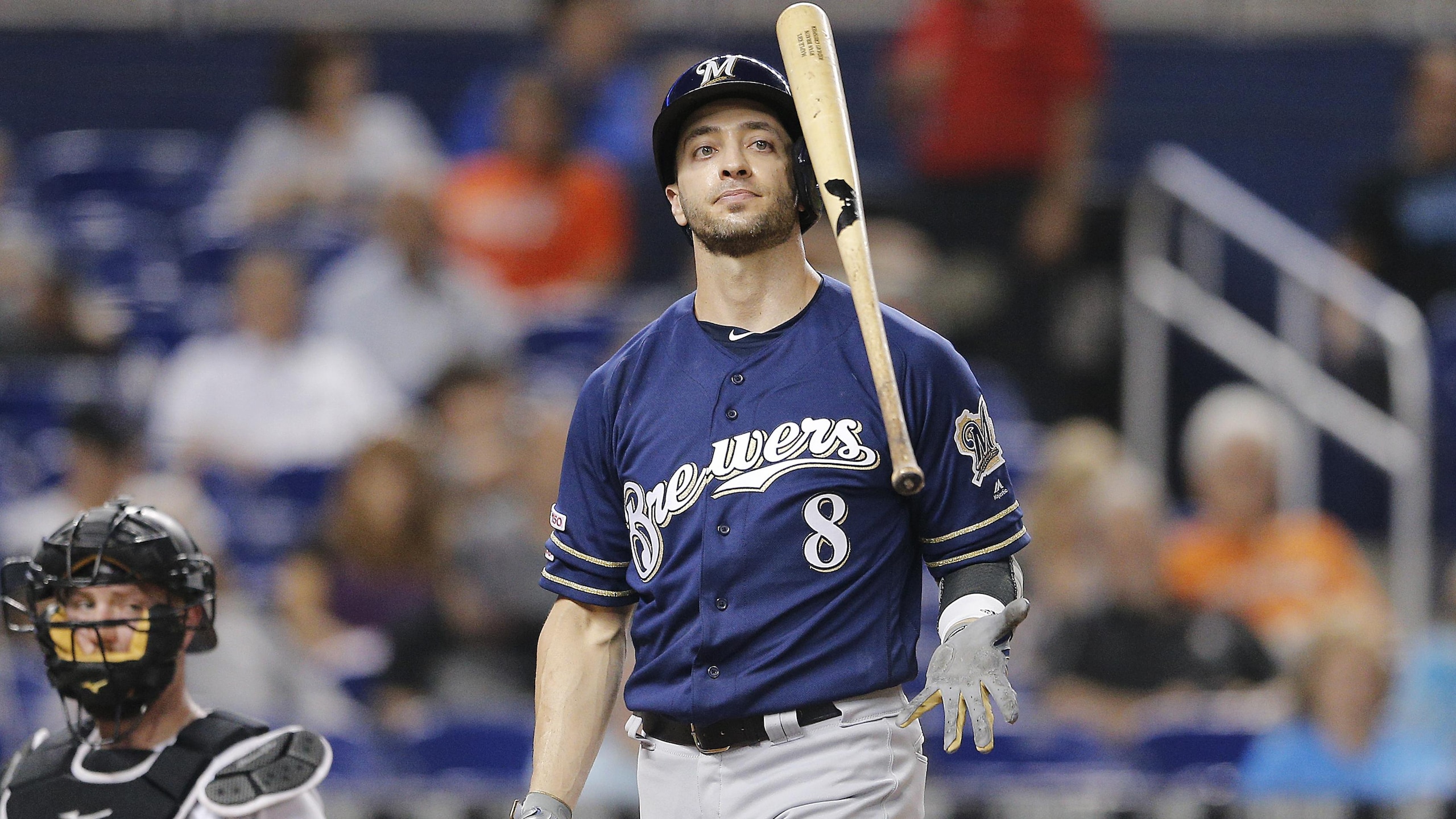 Milwaukee Brewers v Miami Marlins
