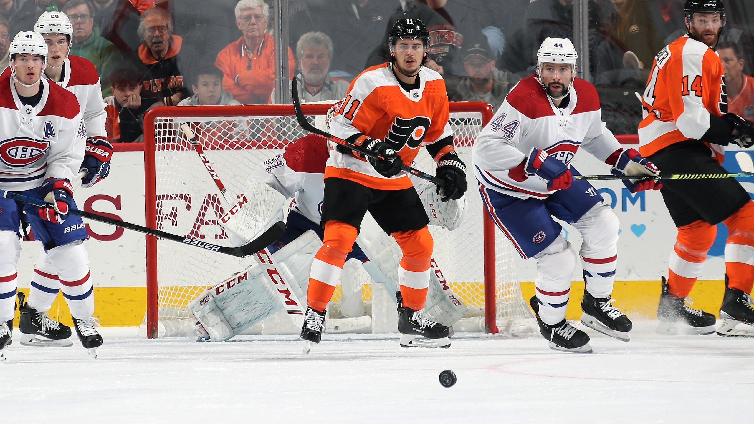 Montreal Canadiens v Philadelphia Flyers