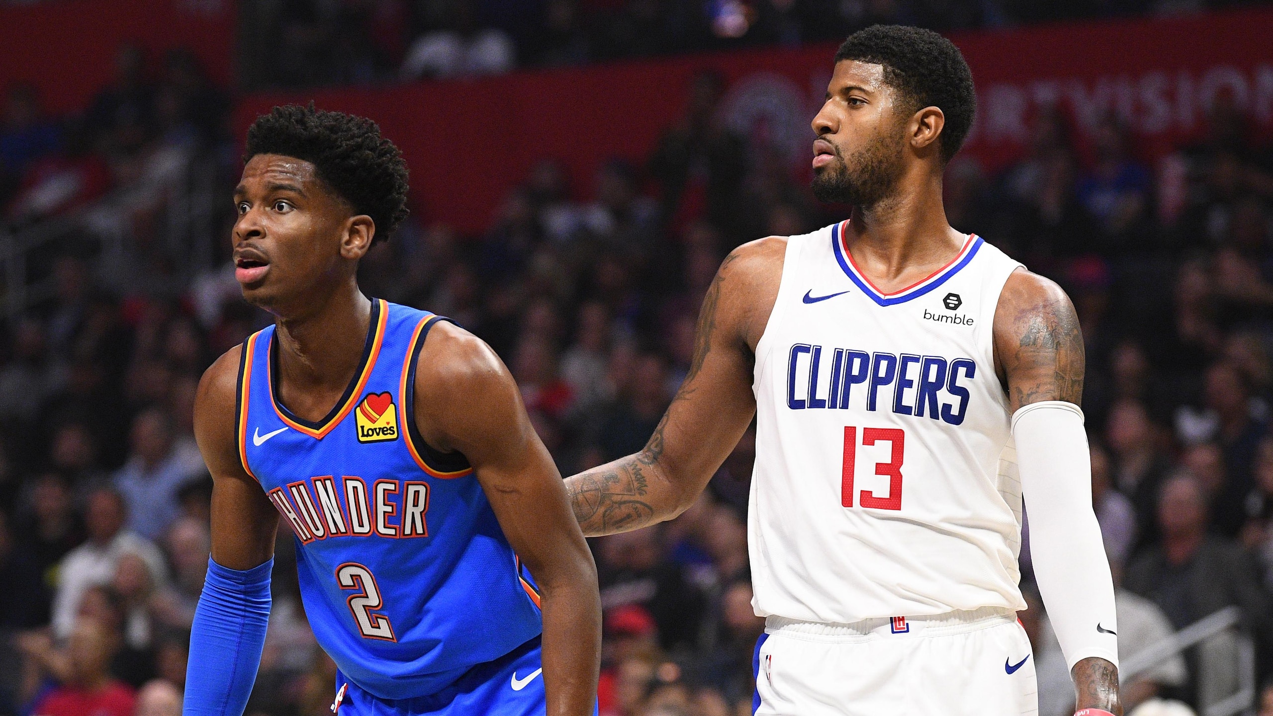 NBA: NOV 18 Thunder at Clippers NBA: NOV 18 Thunder at Clippers