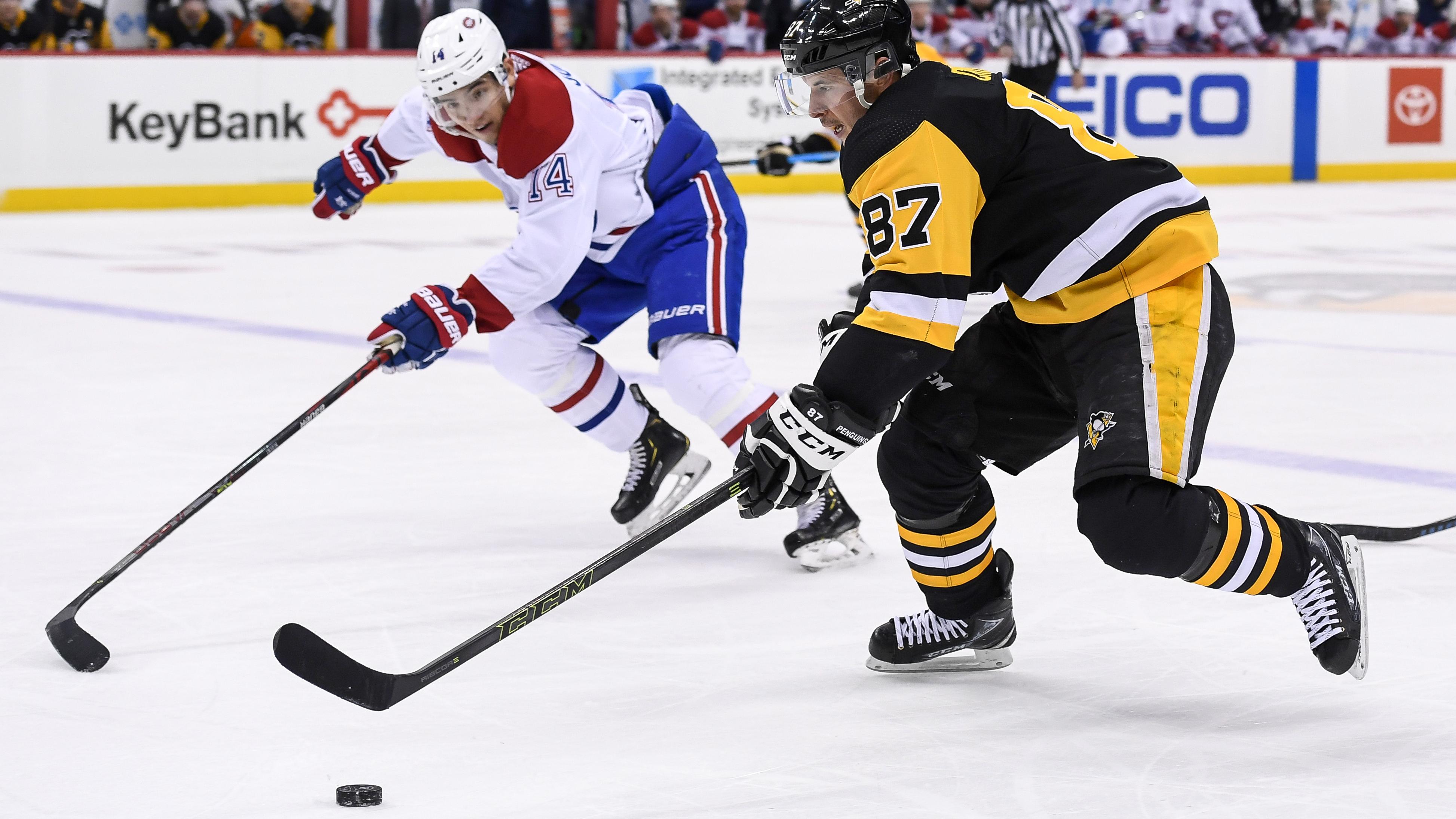 NHL: FEB 14 Canadiens at Penguins
