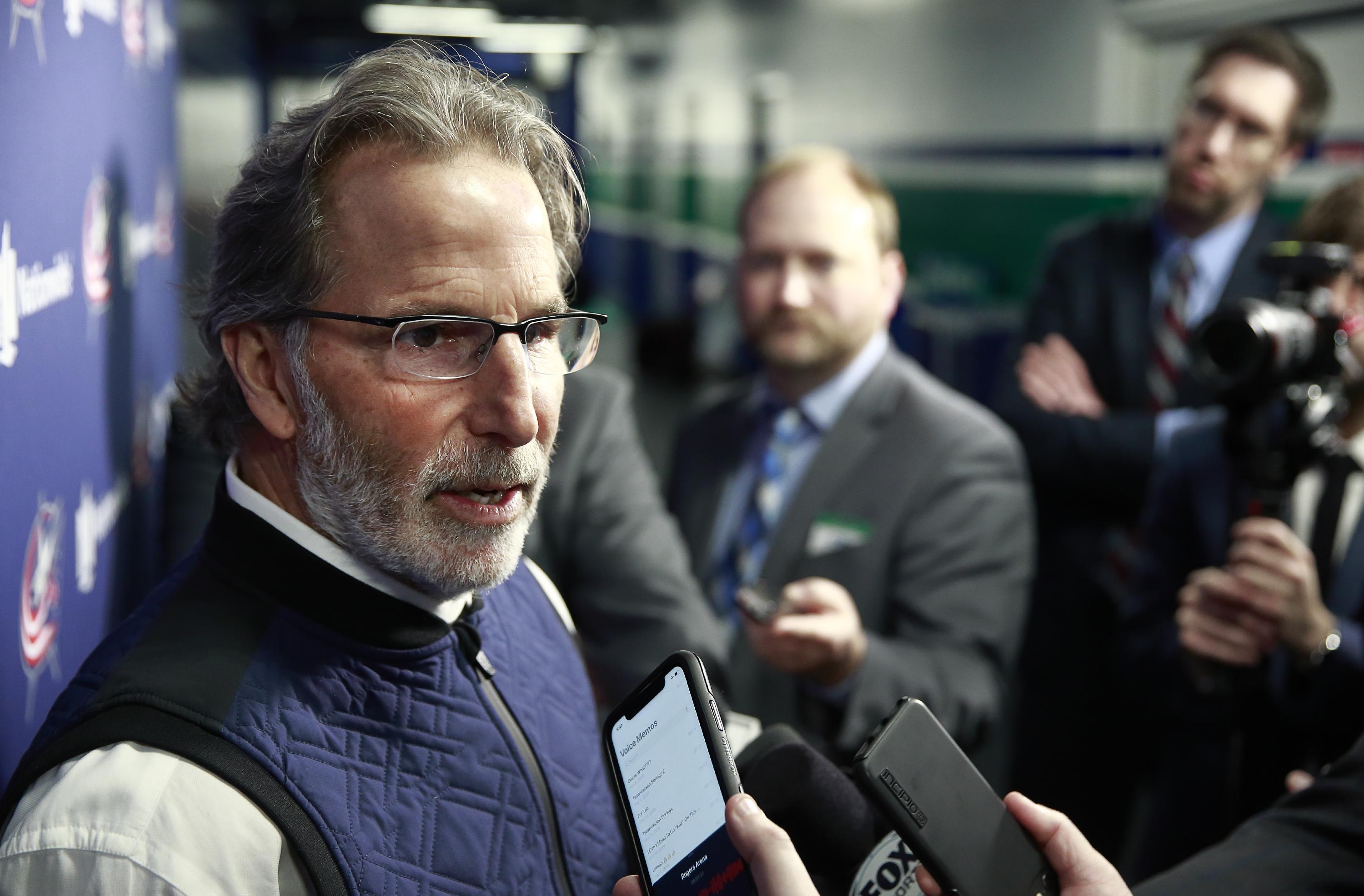 Columbus Blue Jackets v Vancouver Canucks