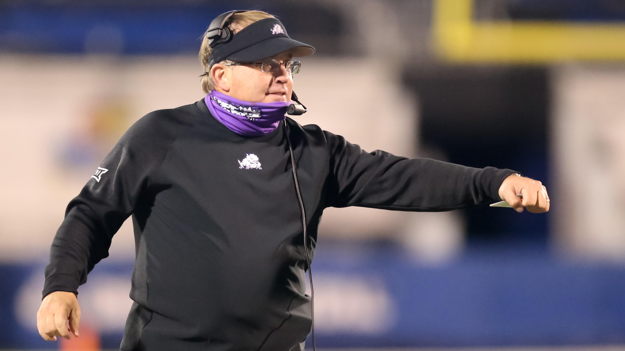 COLLEGE FOOTBALL: NOV 28 TCU at Kansas COLLEGE FOOTBALL: NOV 28 TCU at Kansas