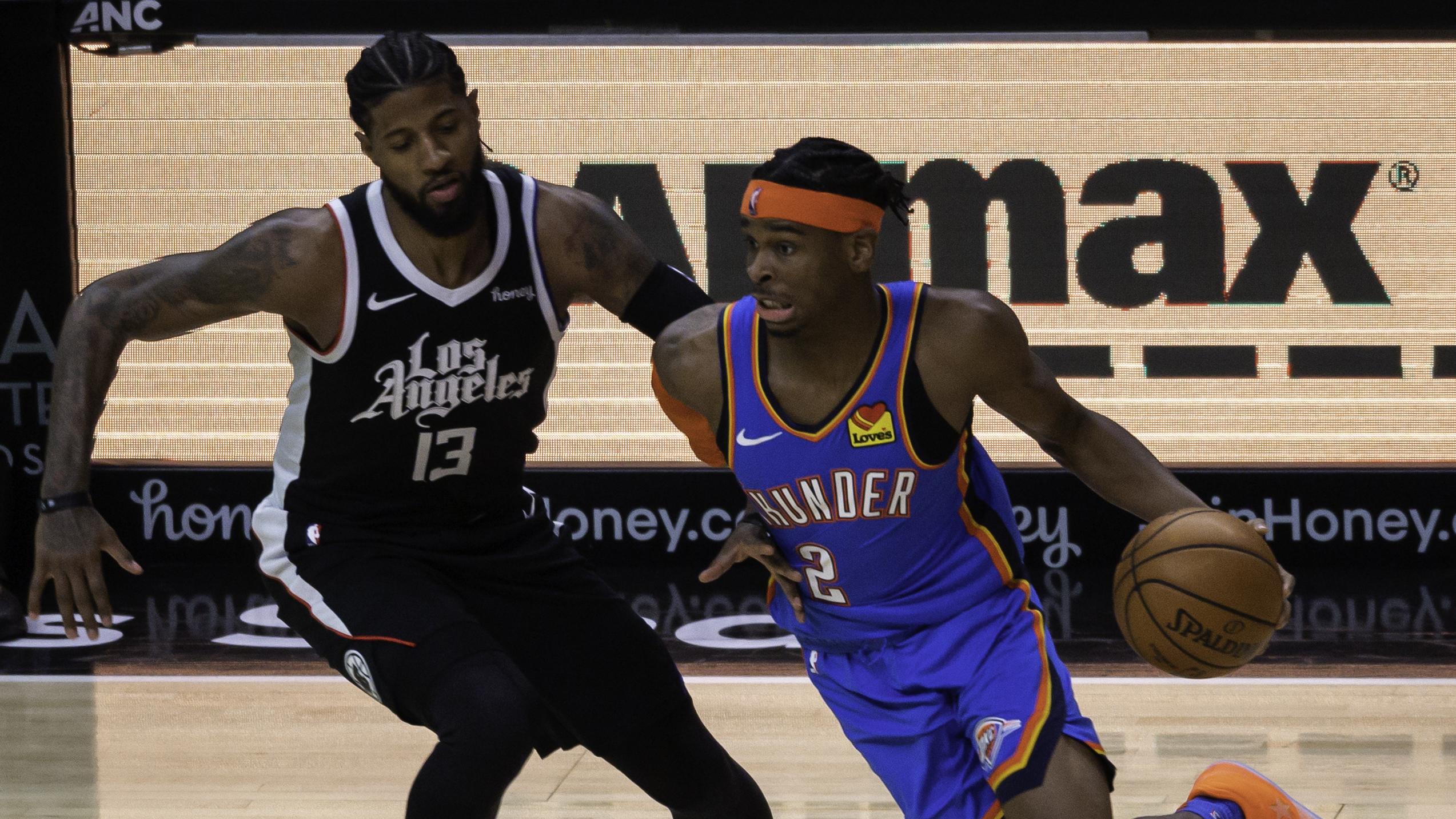 NBA: JAN 24 Thunder at Clippers