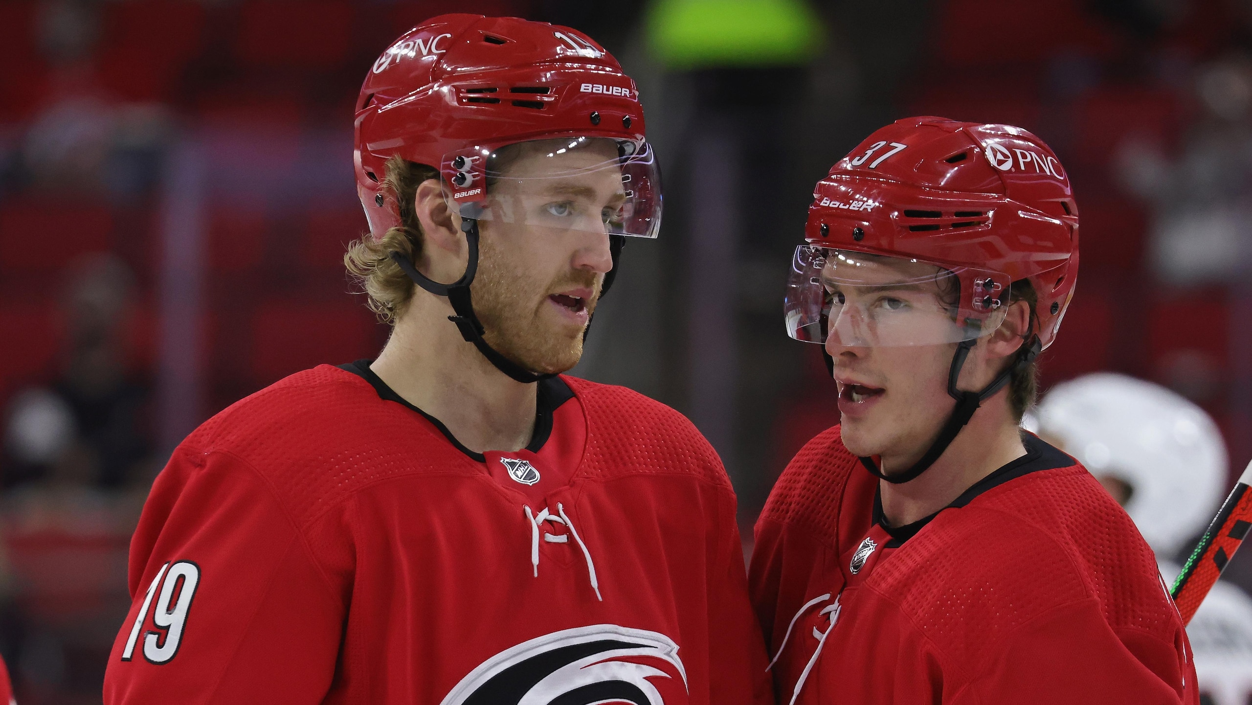 Chicago Blackhawks v Carolina Hurricanes Chicago Blackhawks v Carolina Hurricanes