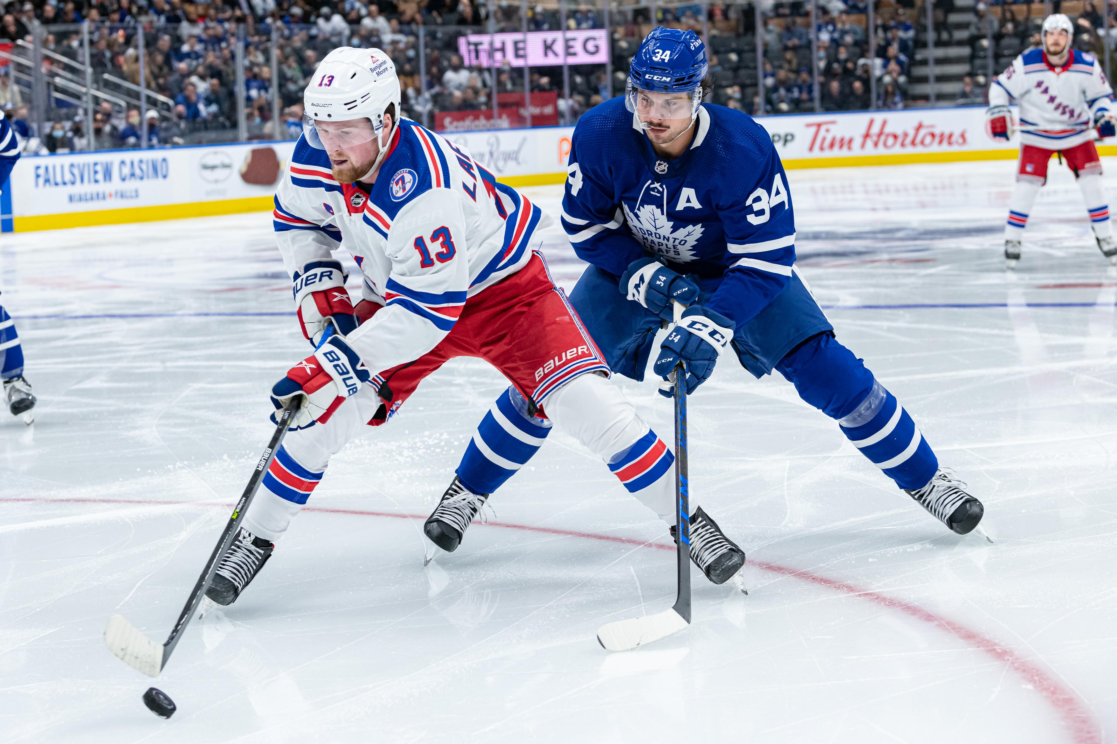 NHL: OCT 18 Rangers at Maple Leafs