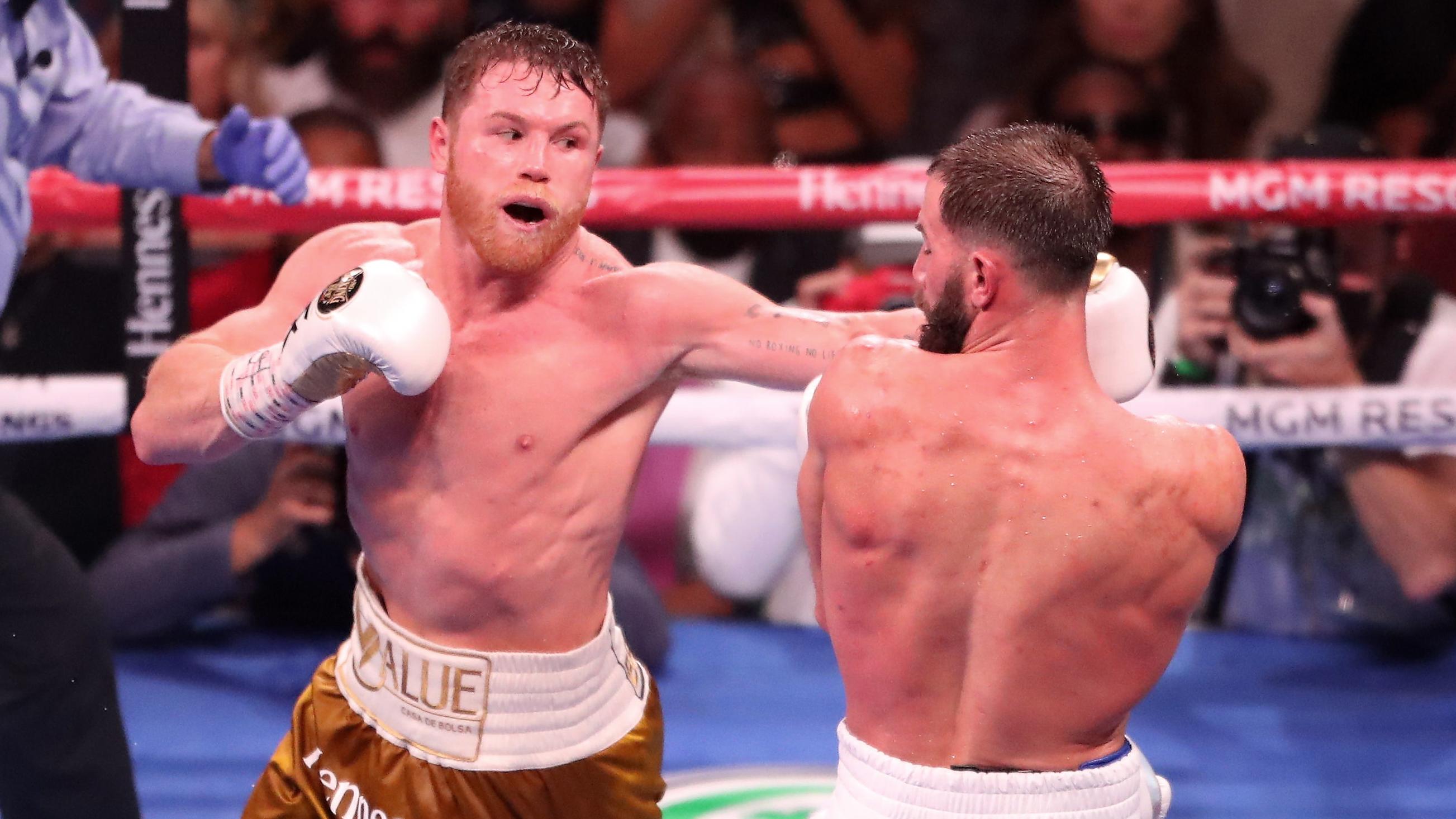 MMA: NOV 06 Canelo Alvarez v Caleb Plant