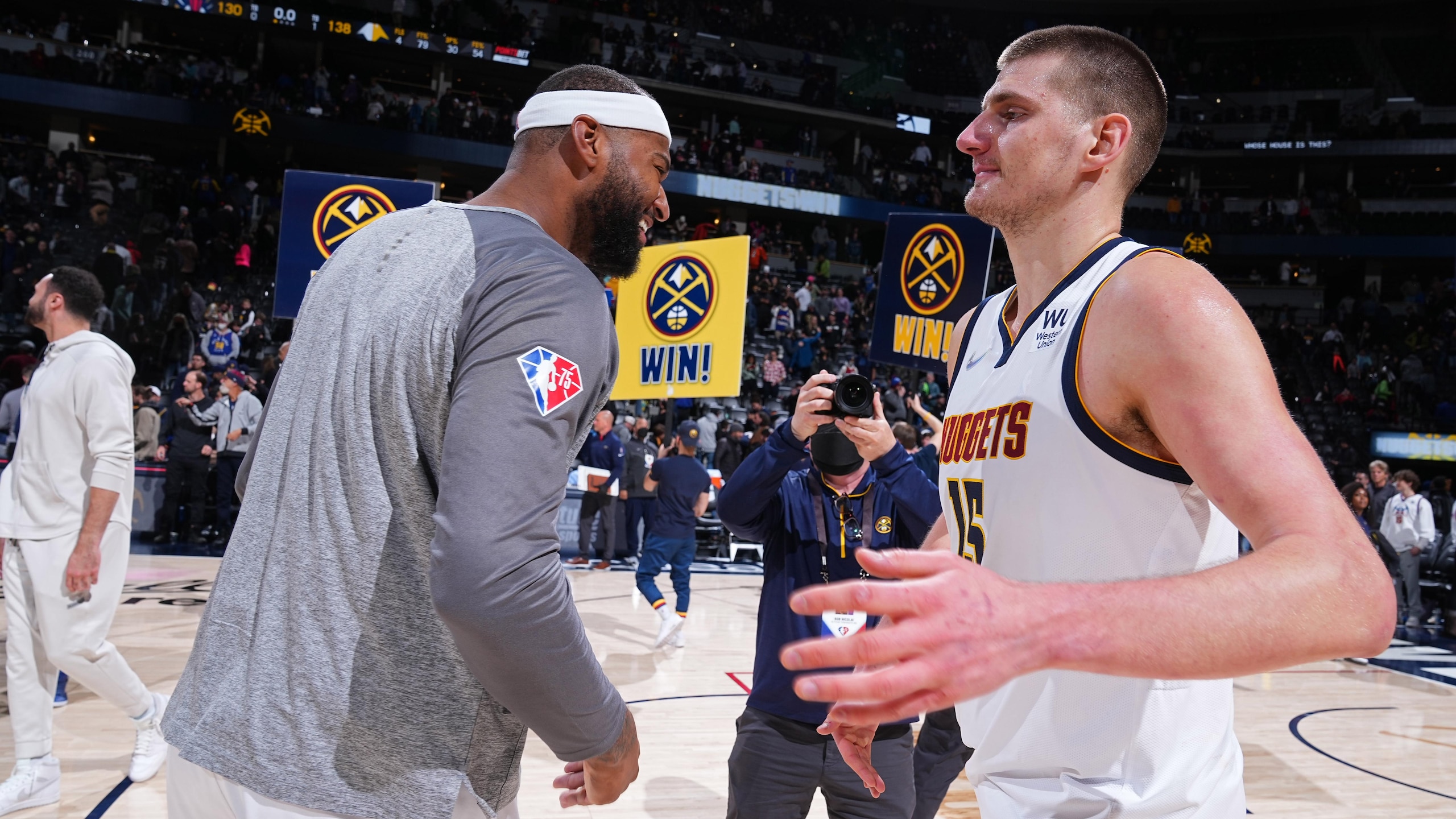 New Orleans Pelicans v Denver Nuggets New Orleans Pelicans v Denver Nuggets