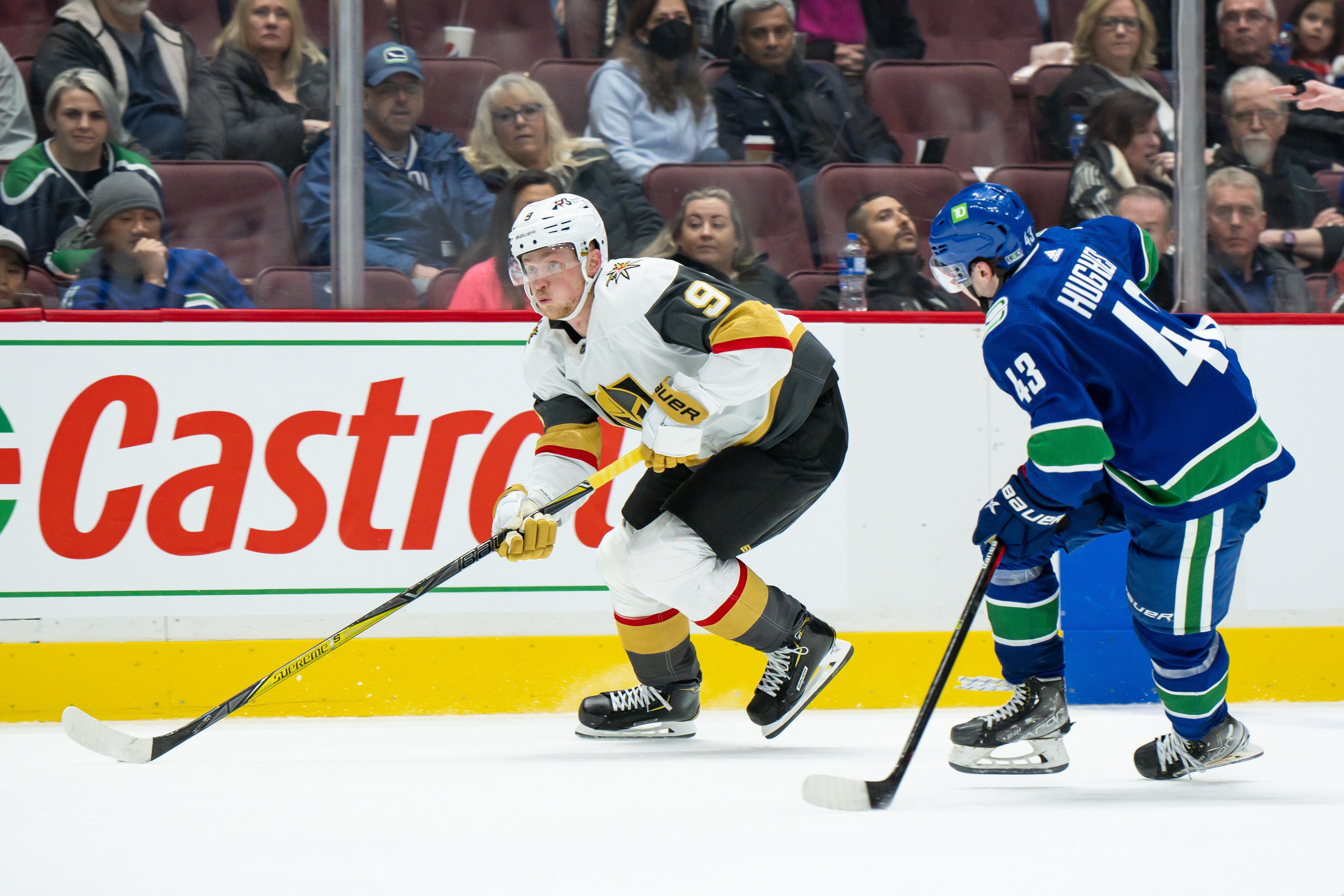 NHL: APR 03 Golden Knights at Canucks