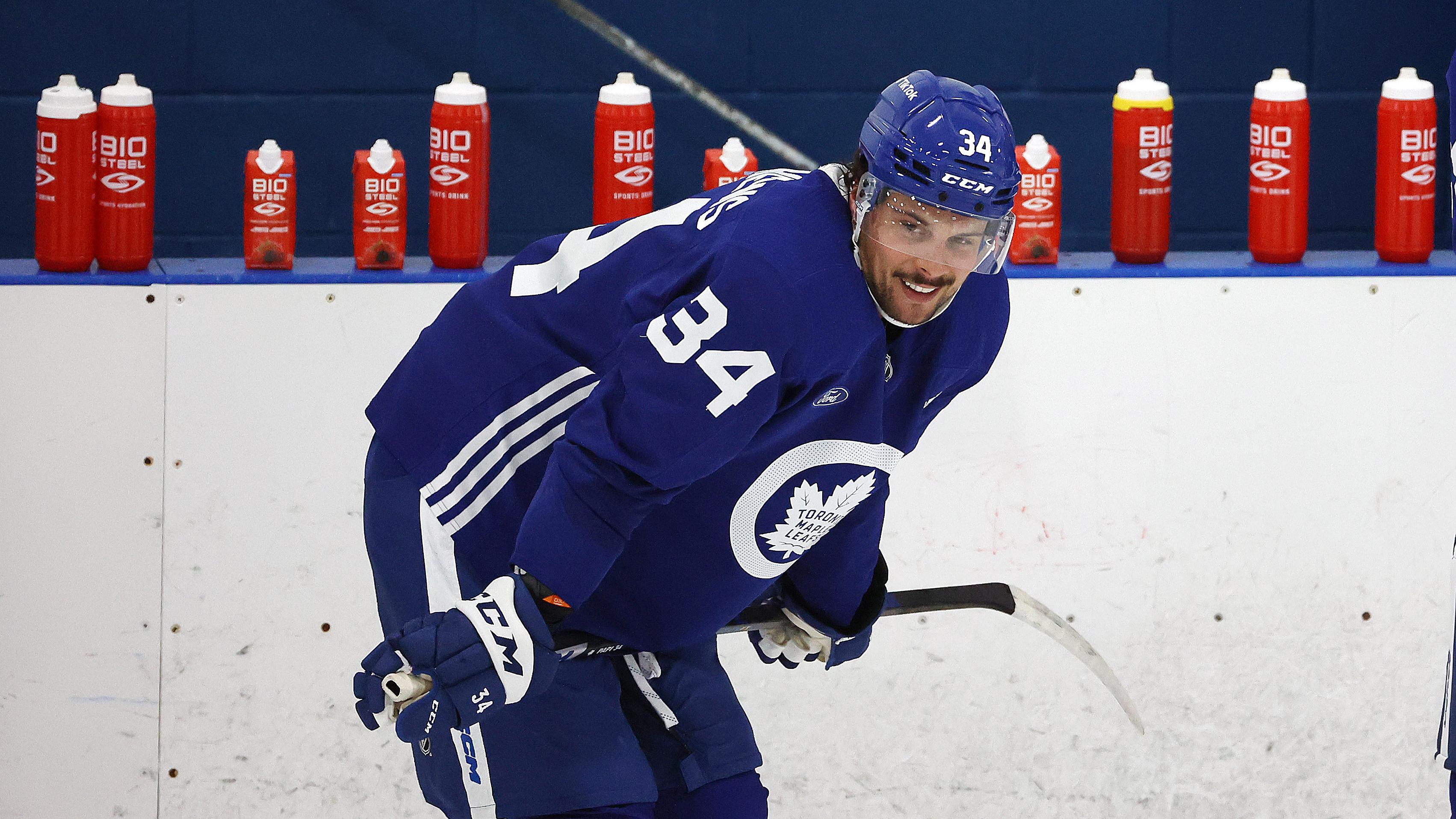 The Toronto Maple Leafs open their training camp for the 2022-23 season
