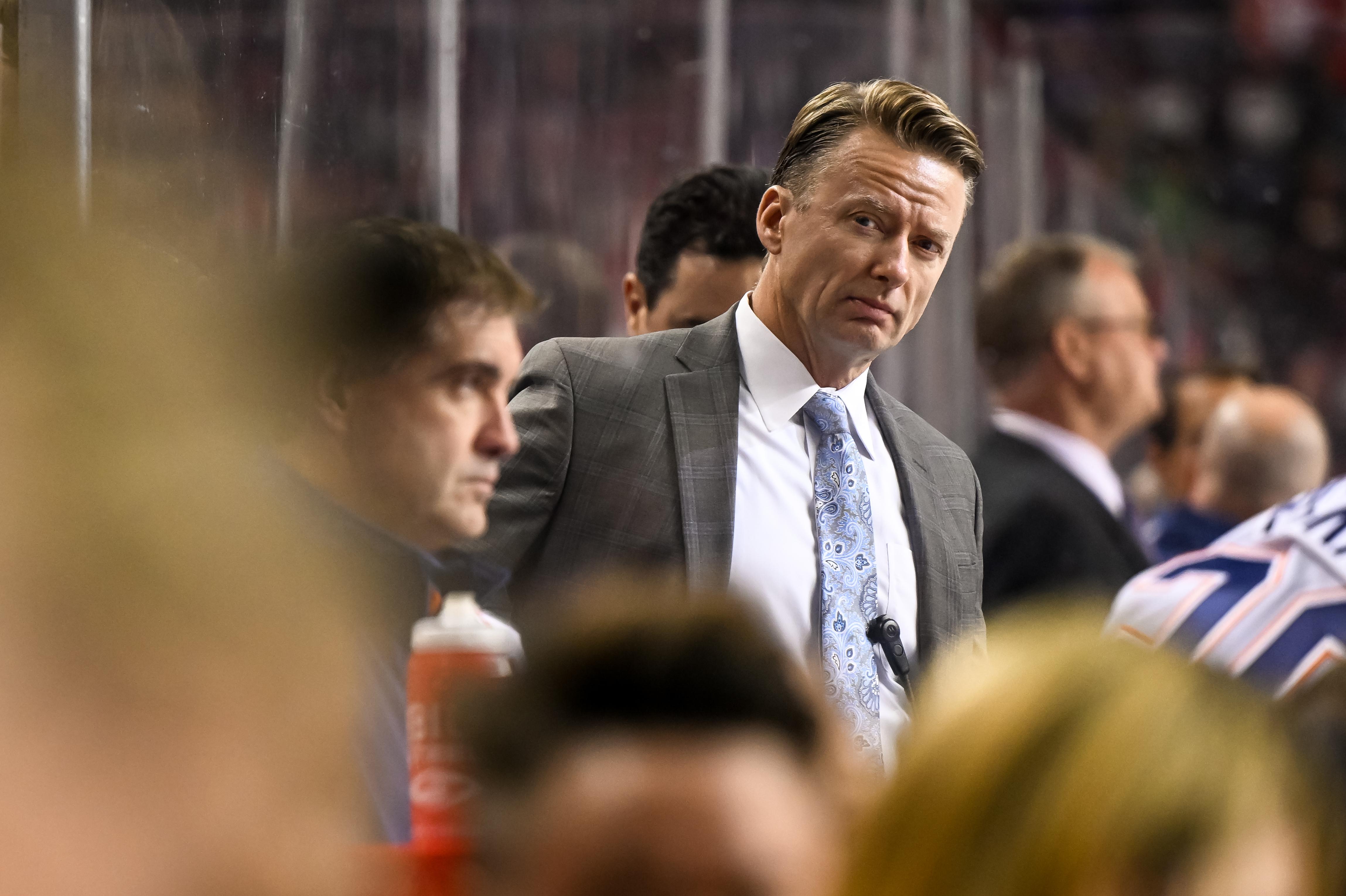 NHL: SEP 28 Oilers at Flames