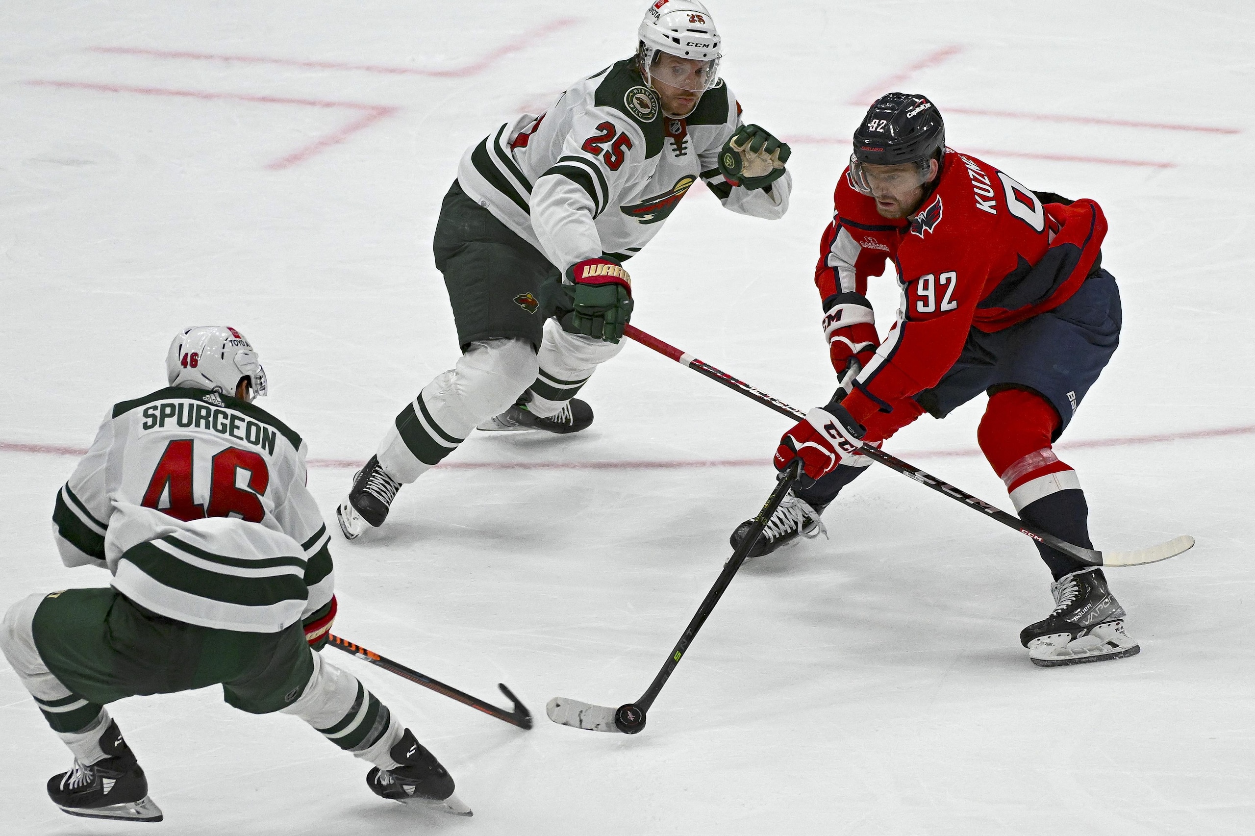 NHL: JAN 17 Wild at Capitals