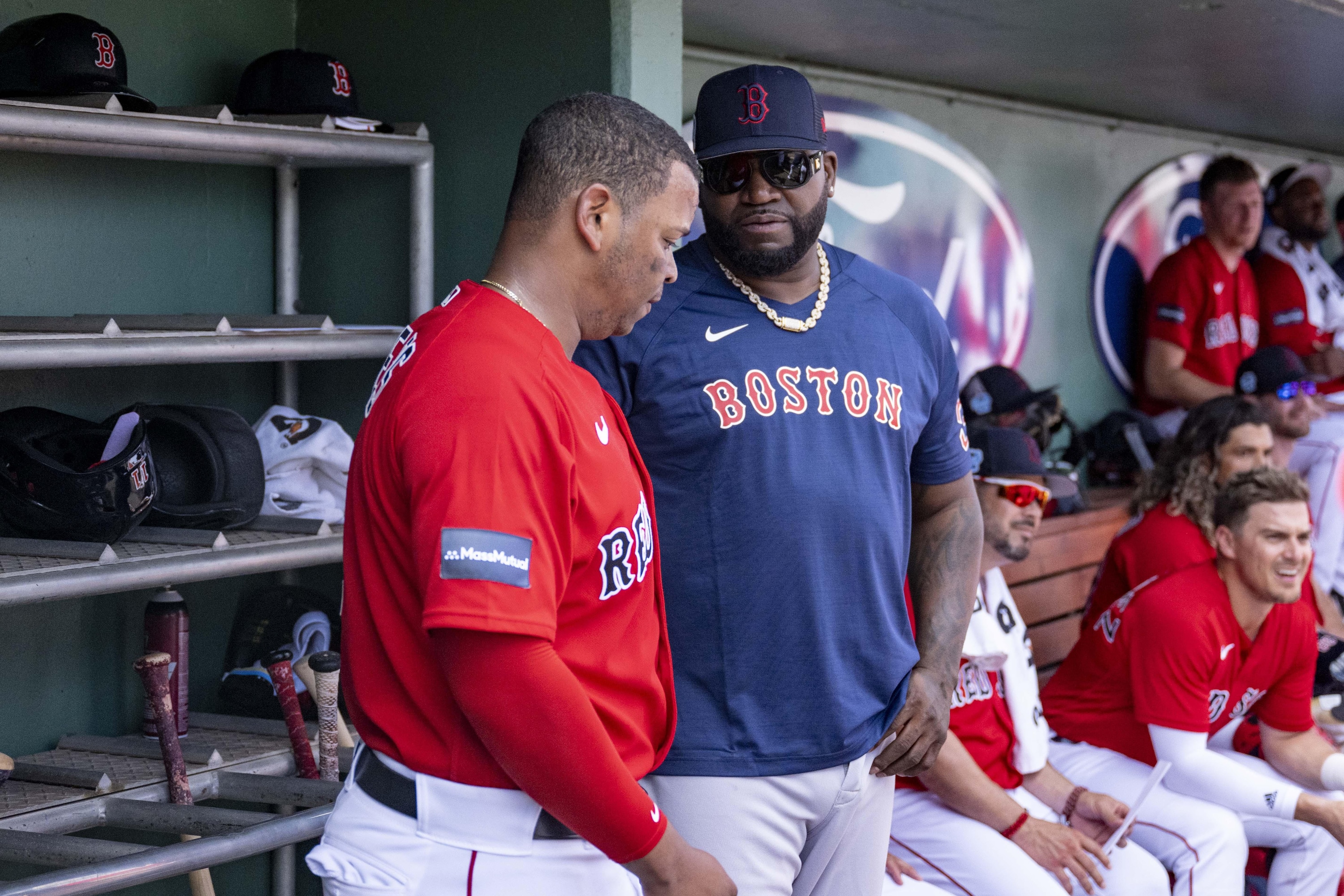 David Ortiz Shows Unanswered Texts to Rafael Devers in Video After Trade from Red Sox