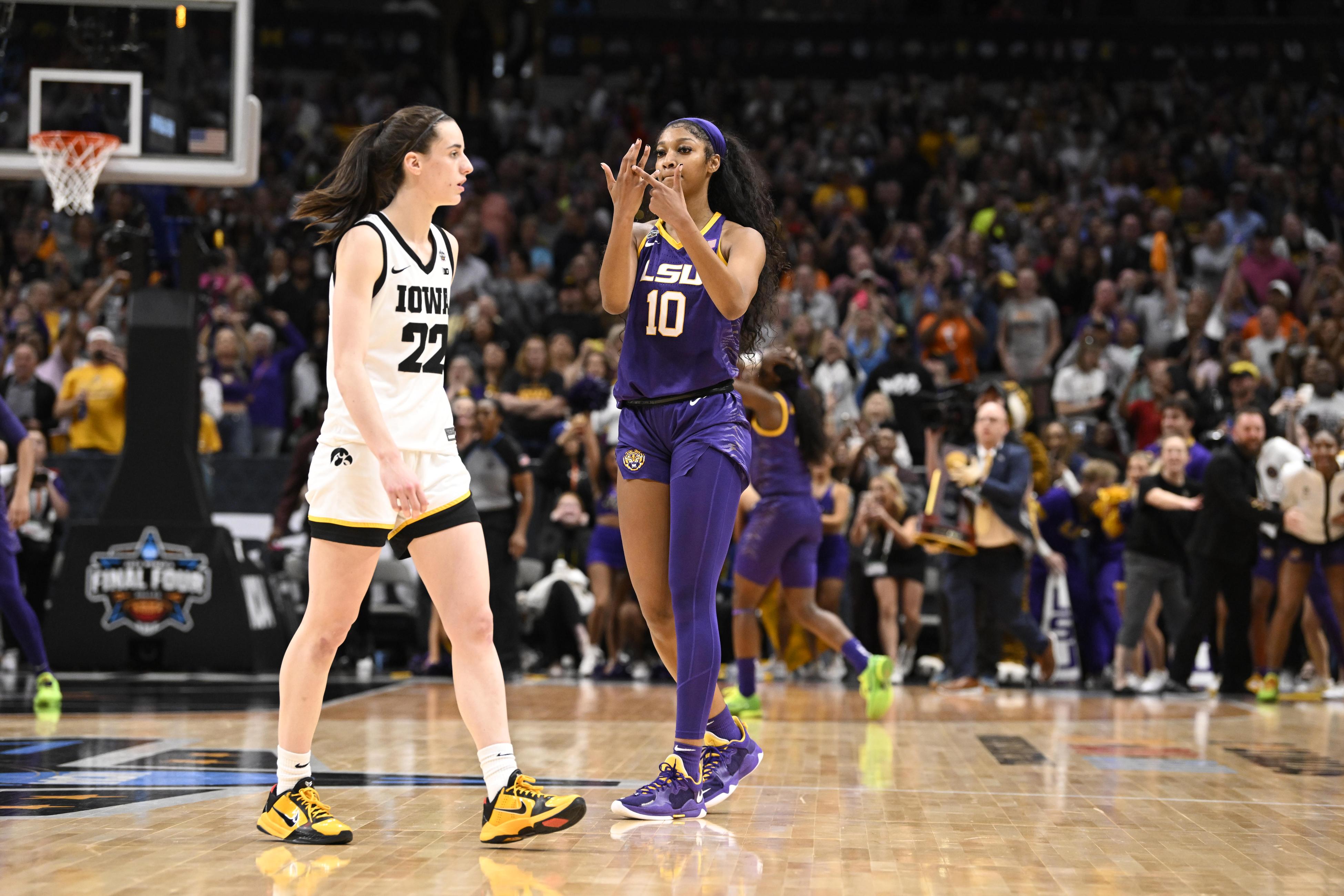 Louisiana State University vs University of Iowa, 2023 NCAA Women's National Championship