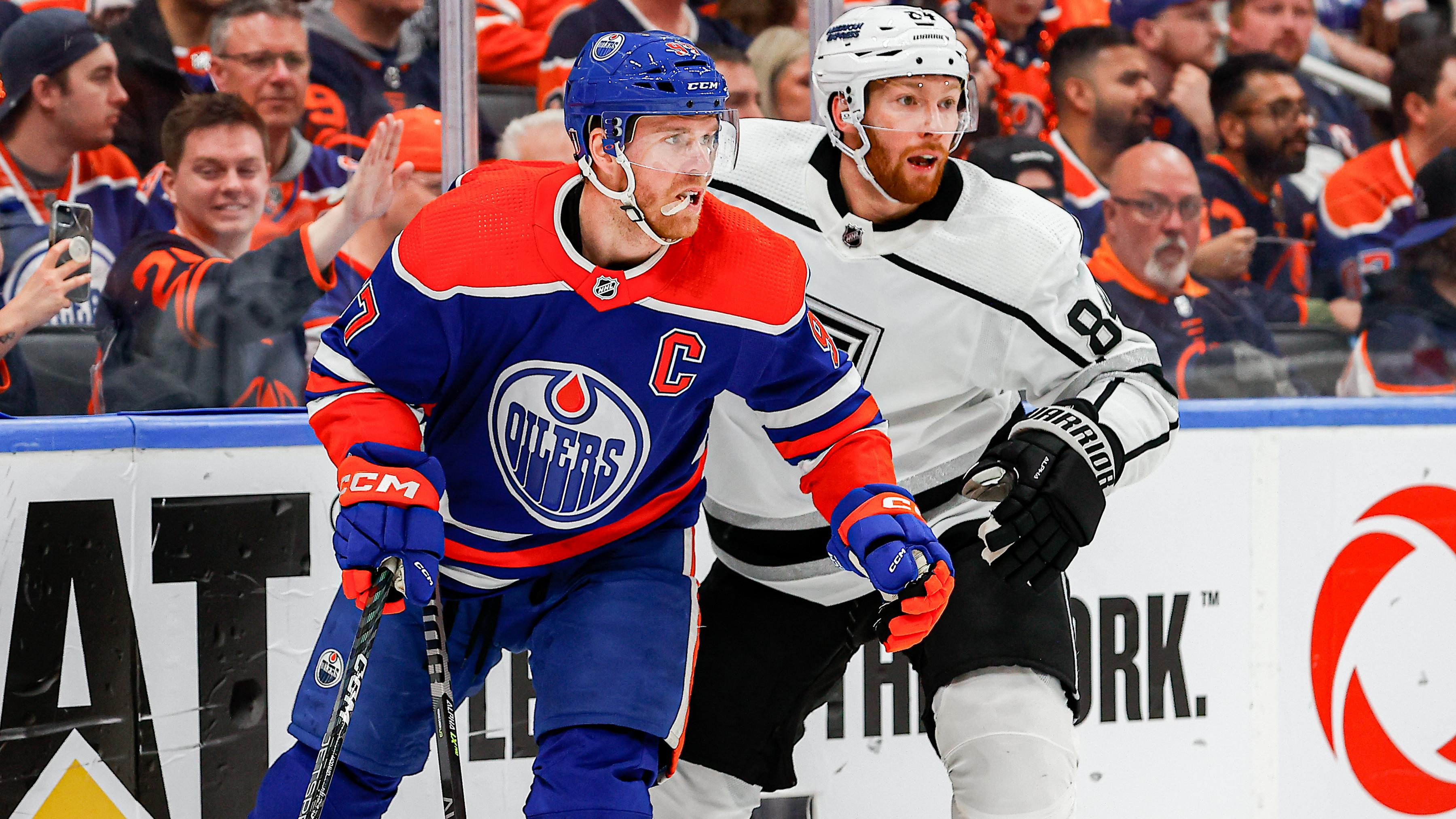 NHL: APR 19 Western Conference First Round - Kings at Oilers