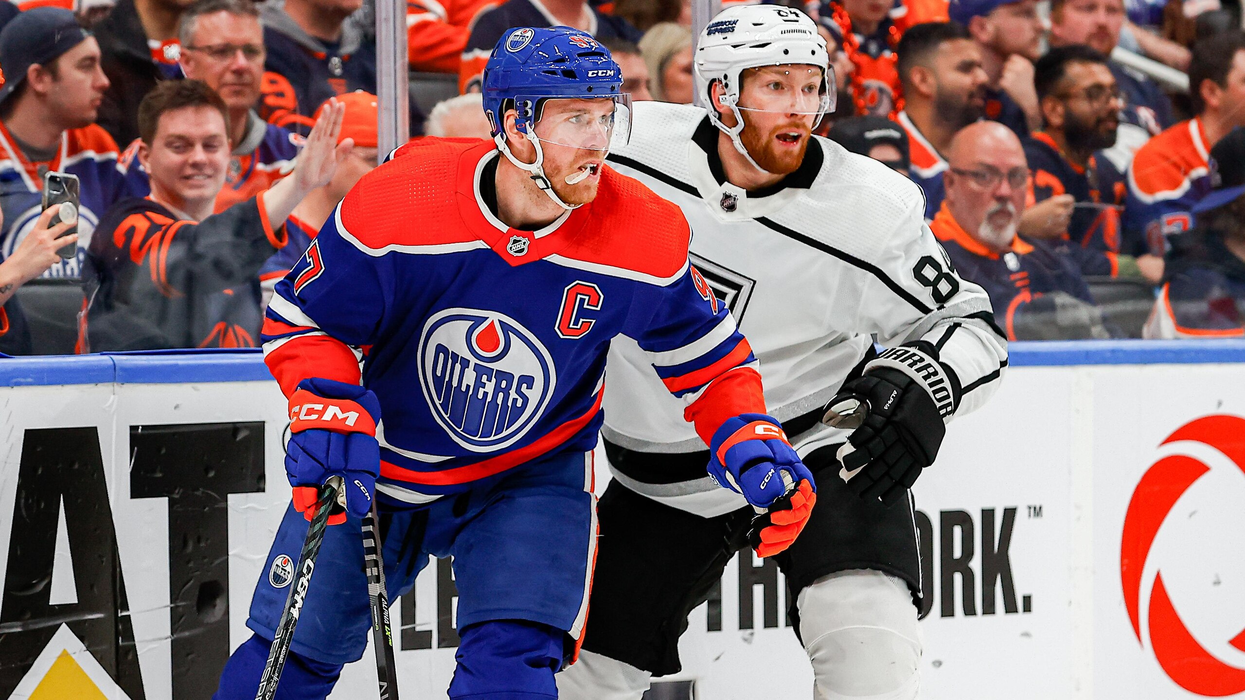 NHL: APR 19 Western Conference First Round - Kings at Oilers NHL: APR 19 Western Conference First Round - Kings at Oilers