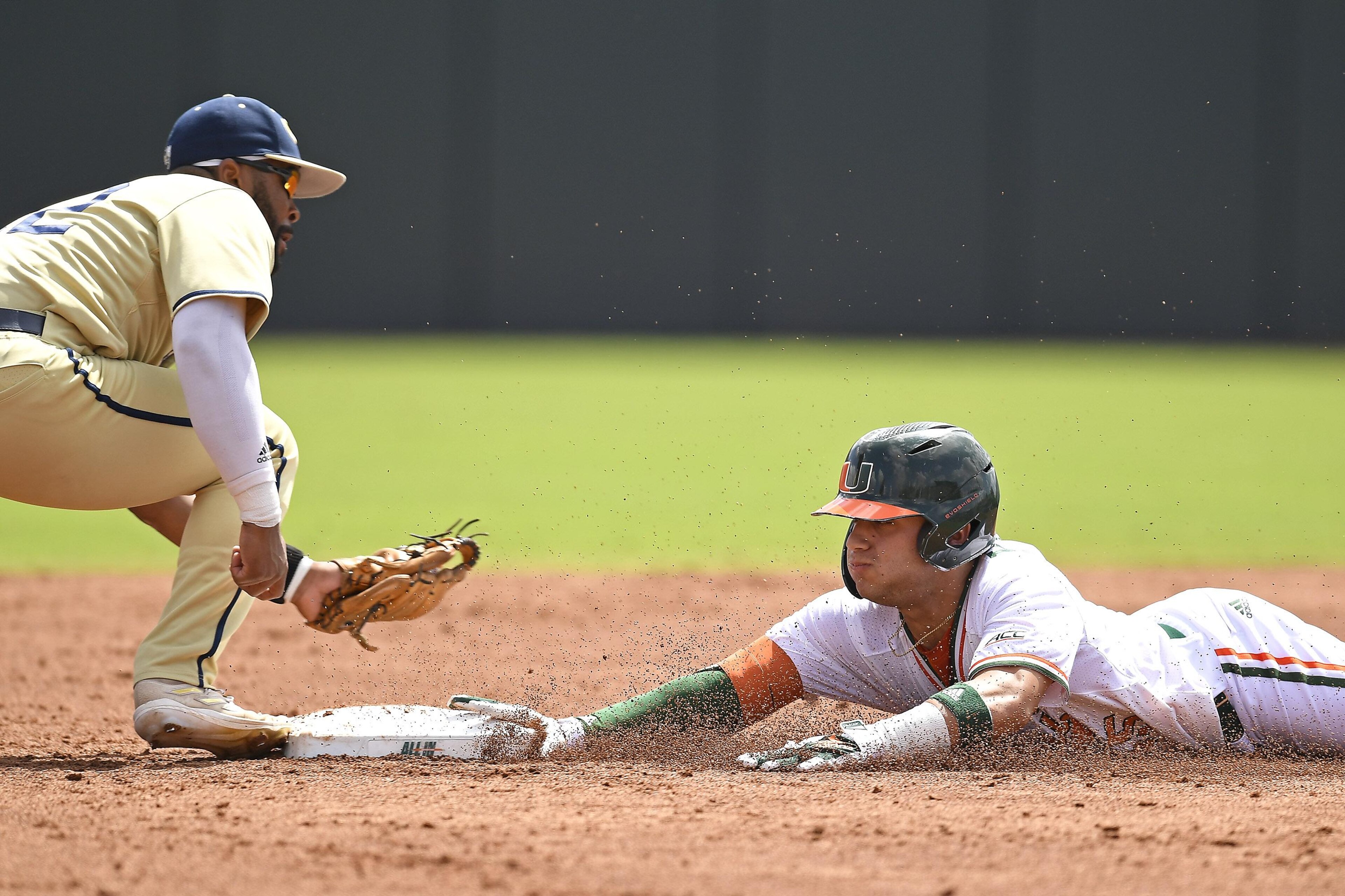 COLLEGE BASEBALL: APR 23 Georgia Tech at Miami