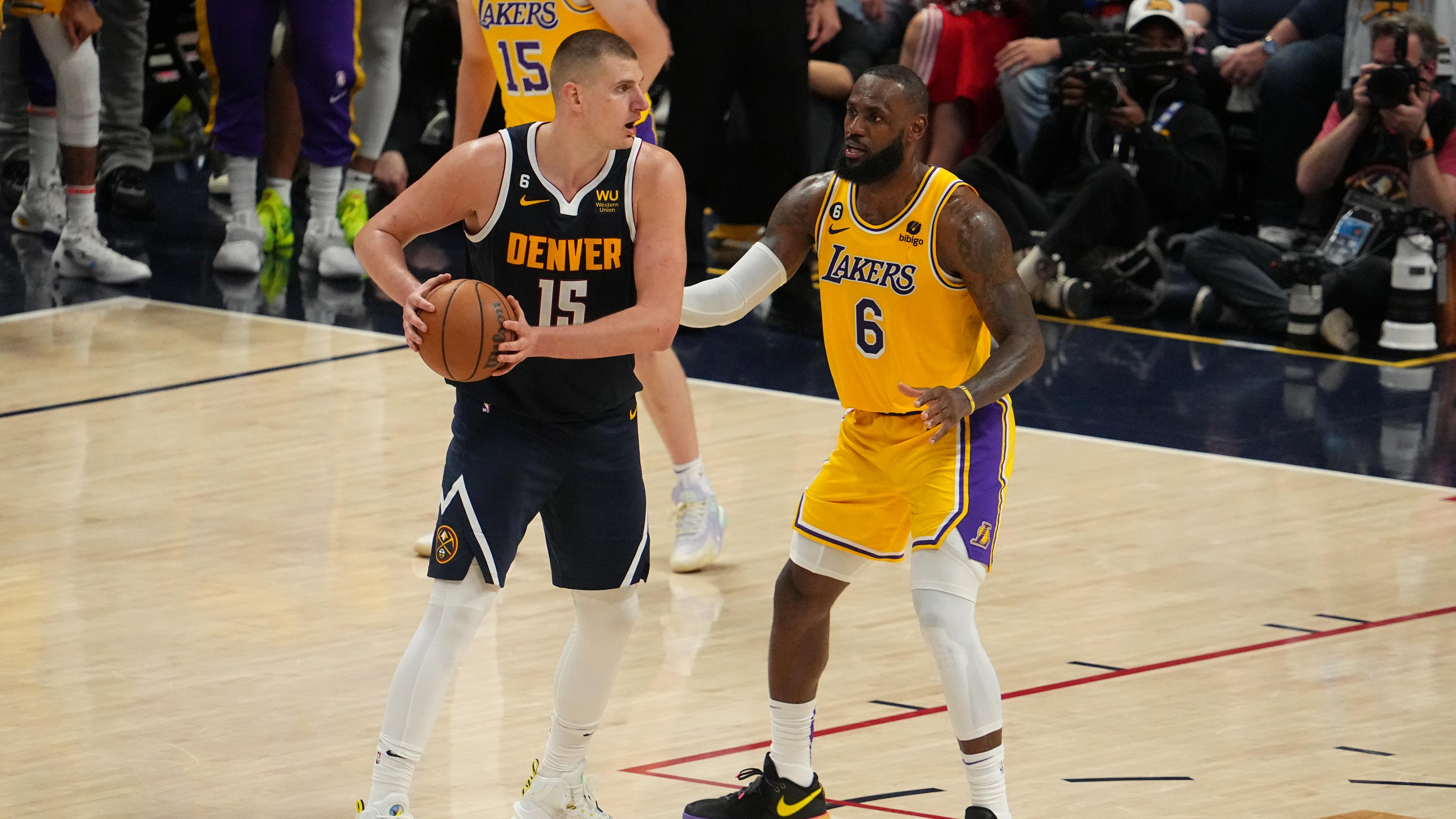 2023 NBA Playoffs - 	Los Angeles Lakers v Denver Nuggets
